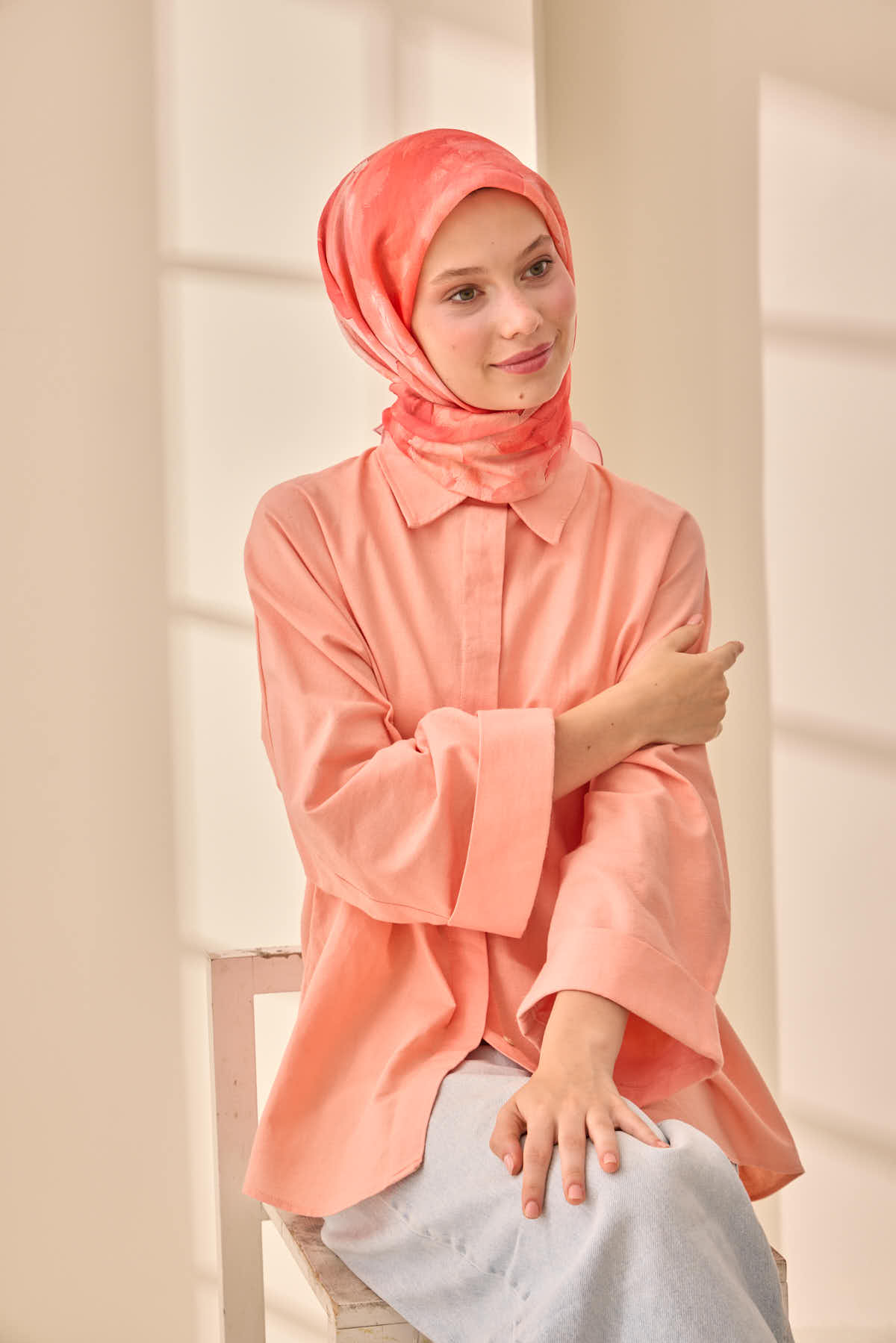 Silk Home Olinda İpek Eşarp 47004-26 - İthalesarponline.com - Soft Eşarp - Silk Home