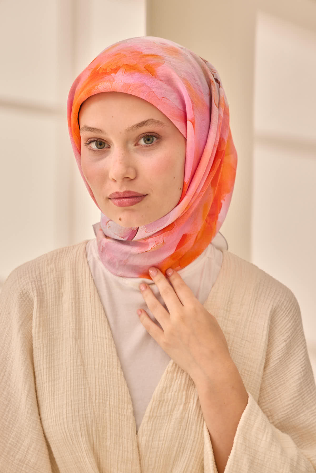 Silk Home Olinda İpek Eşarp 47004-27 - İthalesarponline.com - Soft Eşarp - Silk Home