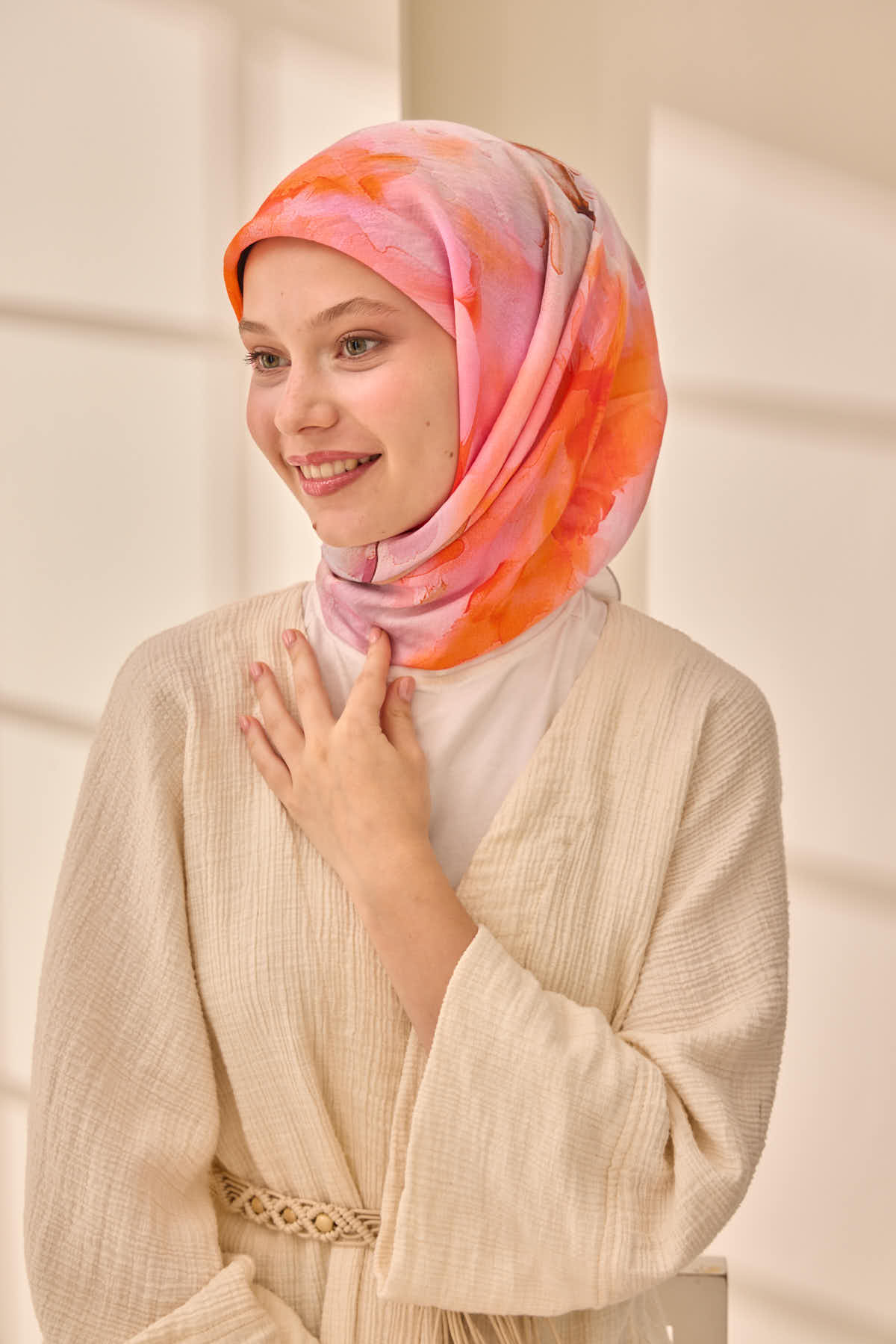 Silk Home Olinda İpek Eşarp 47004-27 - İthalesarponline.com - Soft Eşarp - Silk Home