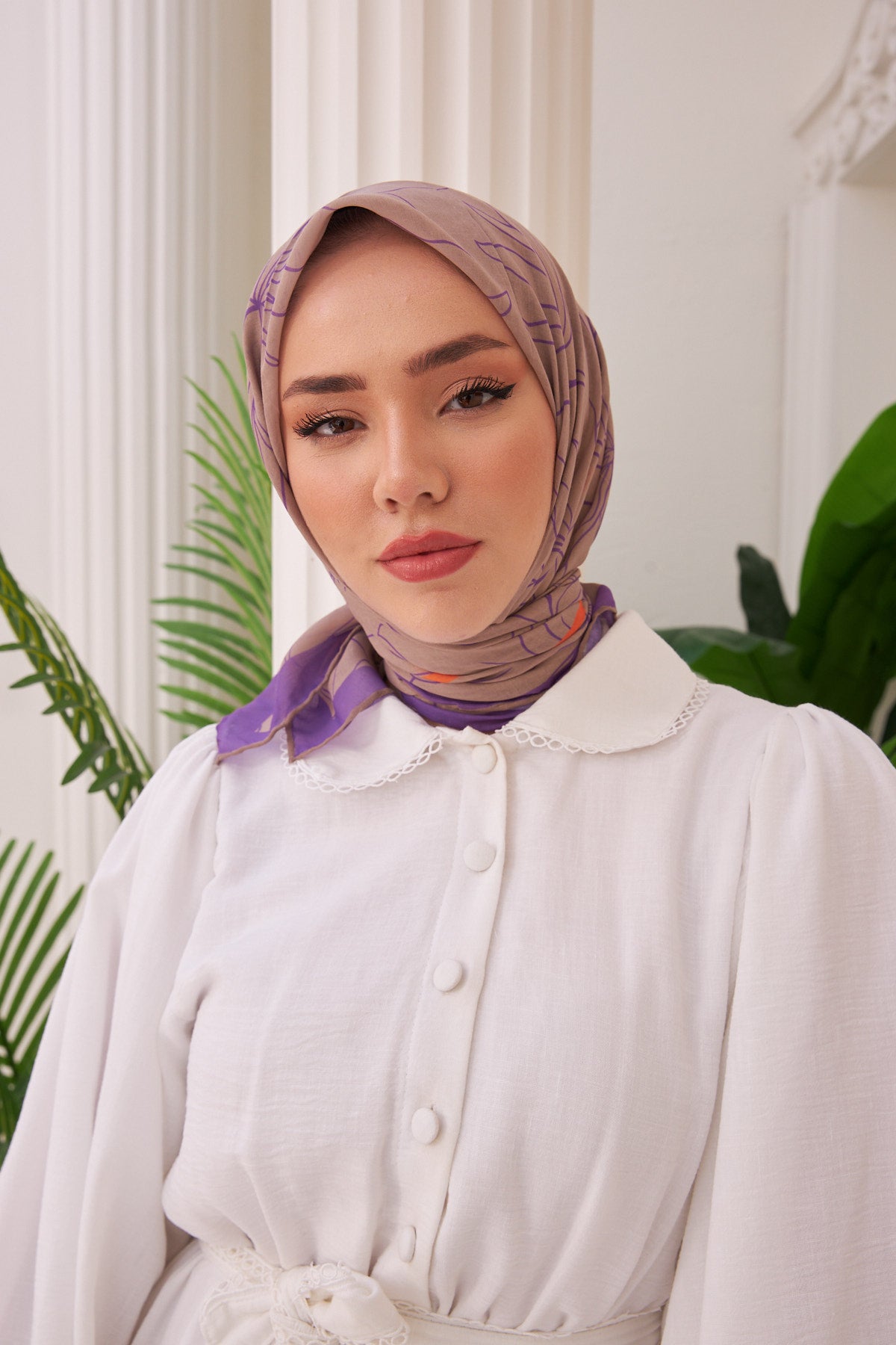 Silk Home Soft Eşarp 73039-34 - İthalesarponline.com