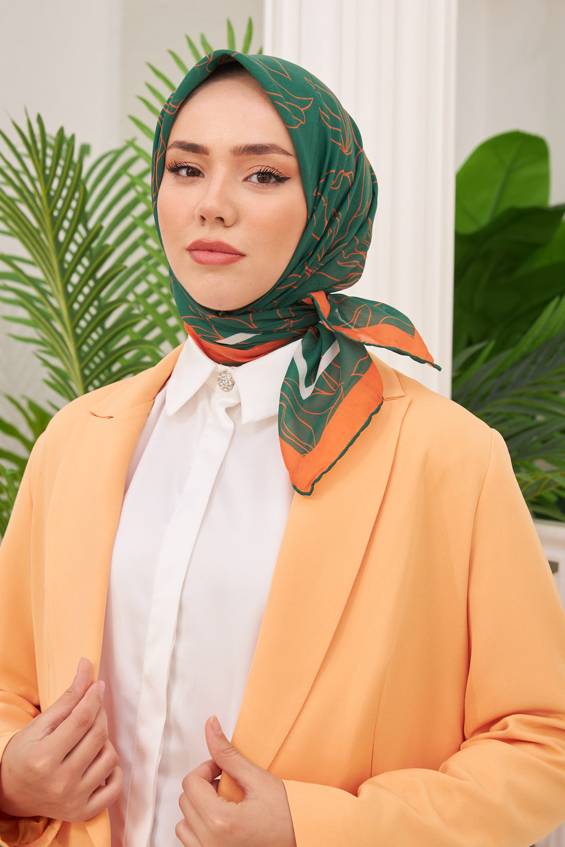 Silk Home Soft Eşarp 73039-38 - İthalesarponline.com