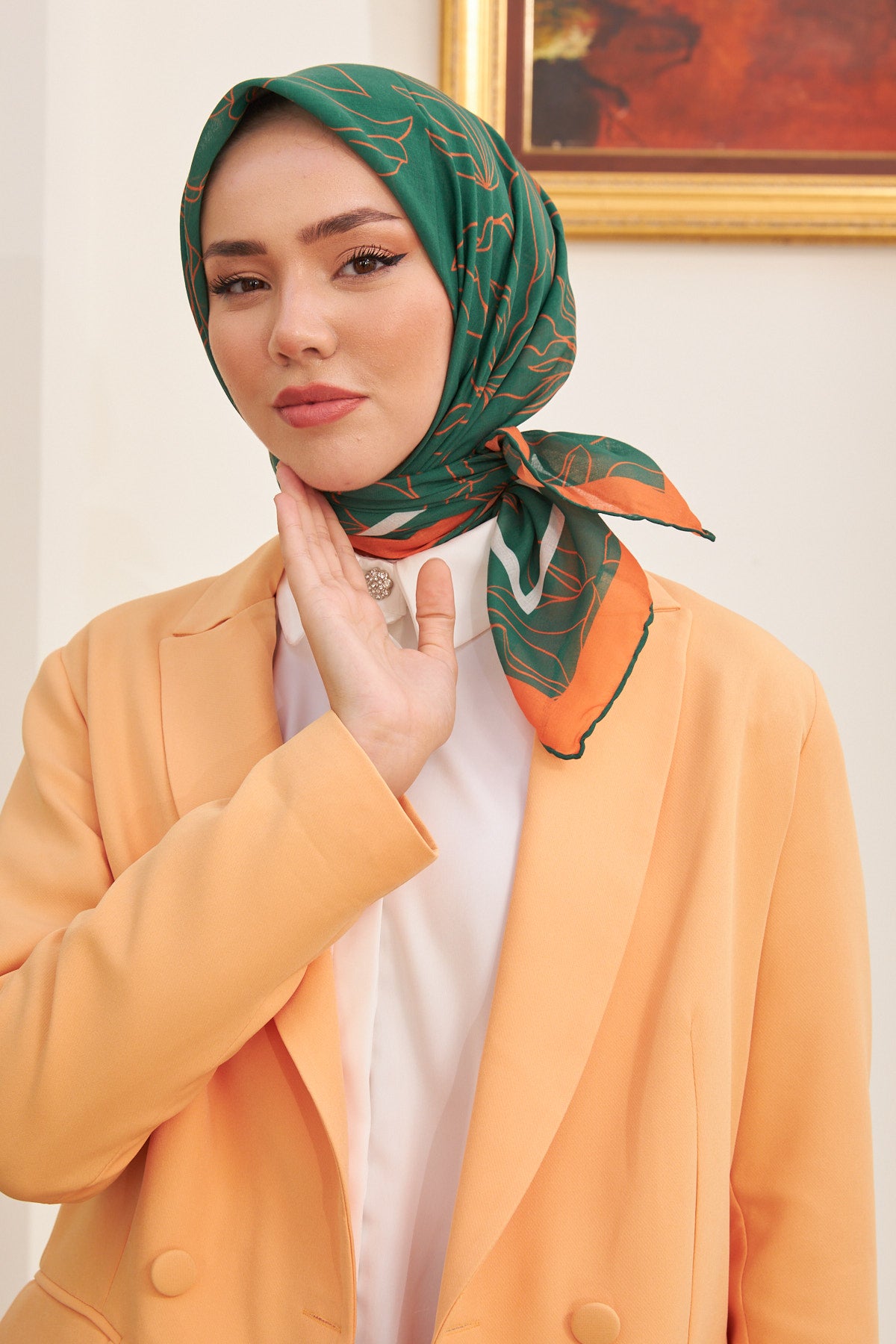 Silk Home Soft Eşarp 73039-38 - İthalesarponline.com