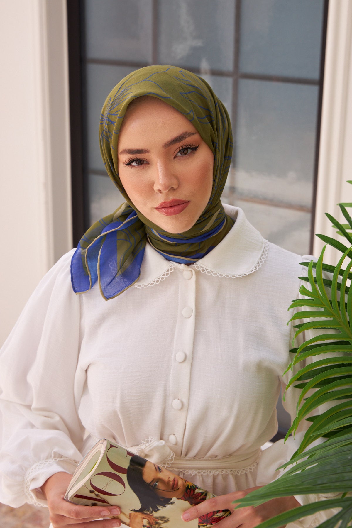 Silk Home Soft Eşarp 73039-40 - İthalesarponline.com