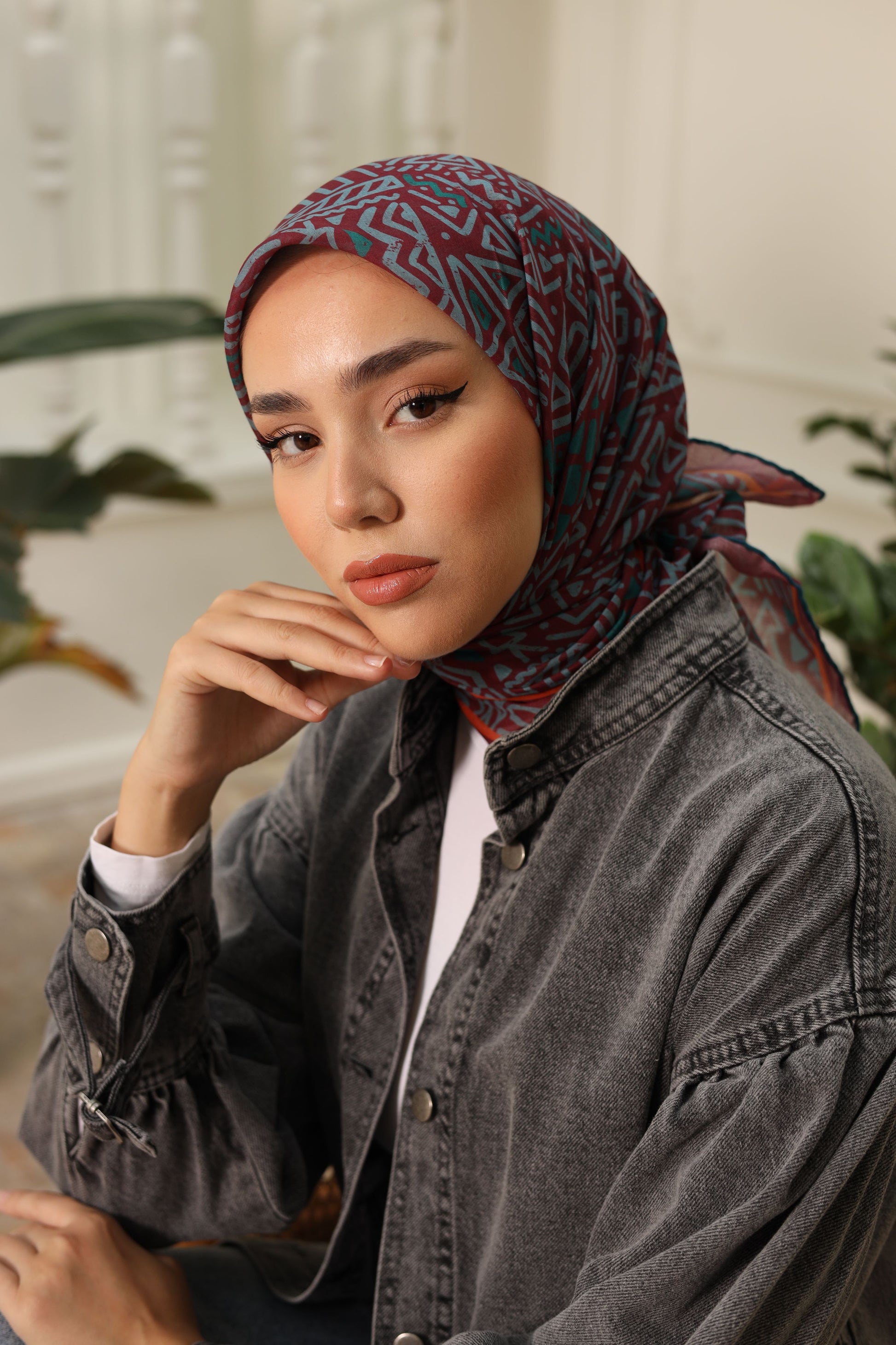 Silk Home Soft Eşarp 73056-43 - İthalesarponline.com