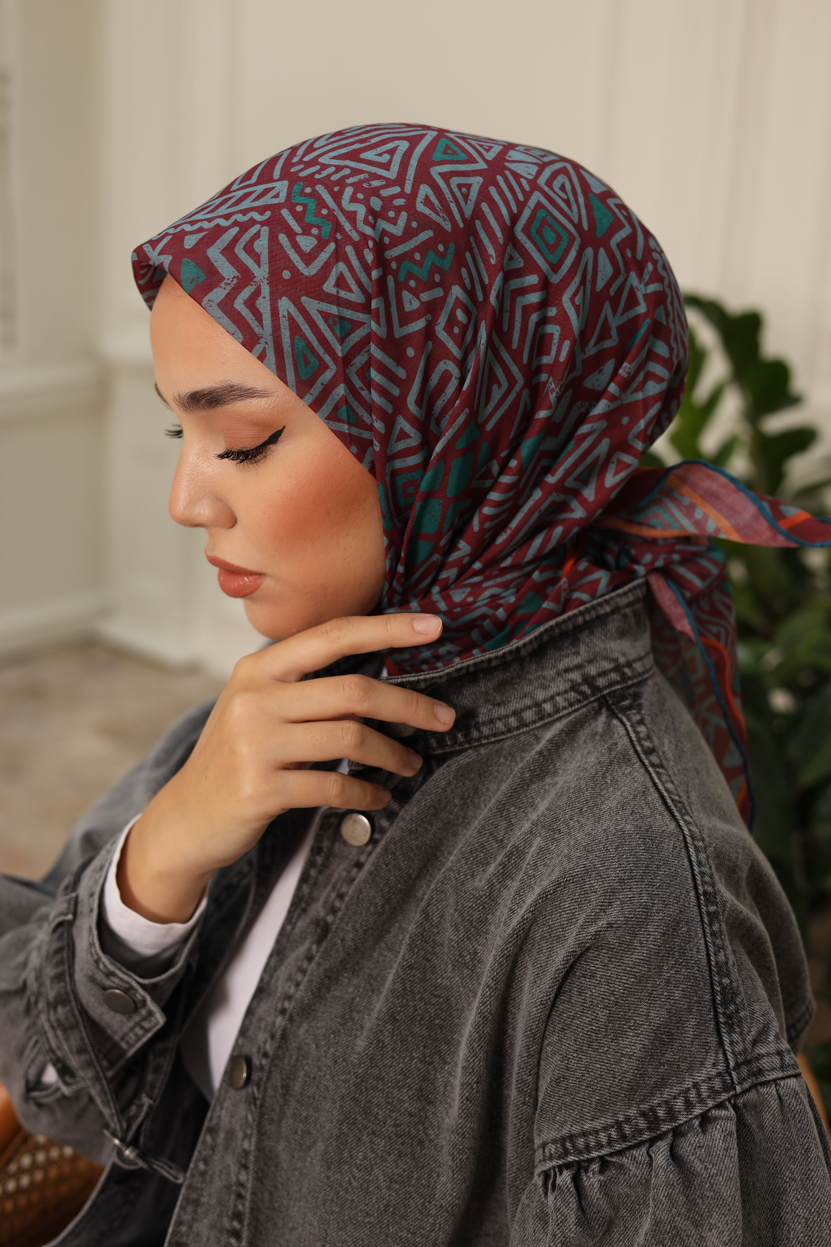 Silk Home Soft Eşarp 73056-43 - İthalesarponline.com