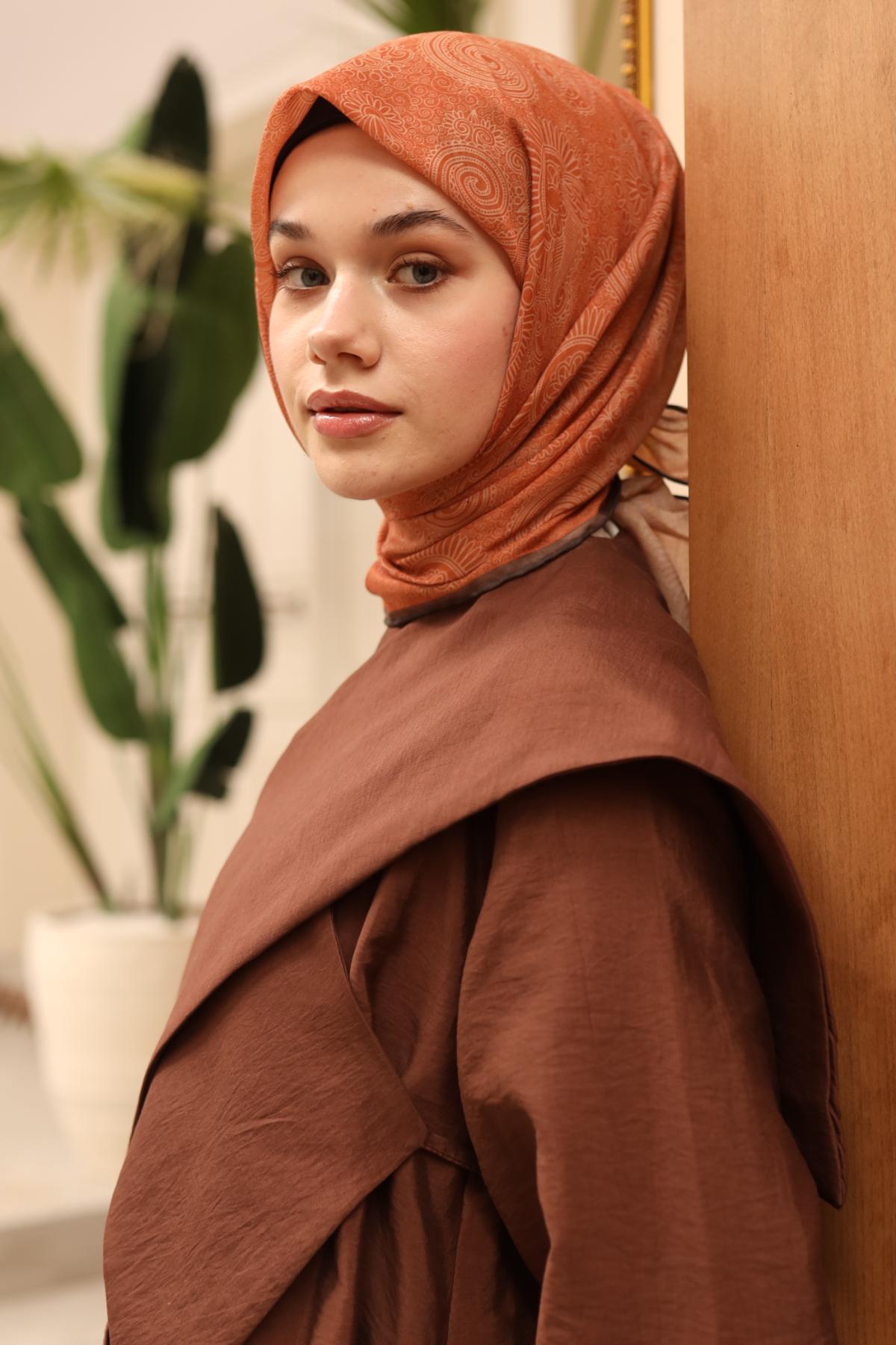 Silk Home Soft Eşarp 73086-01 - İthalesarponline.com