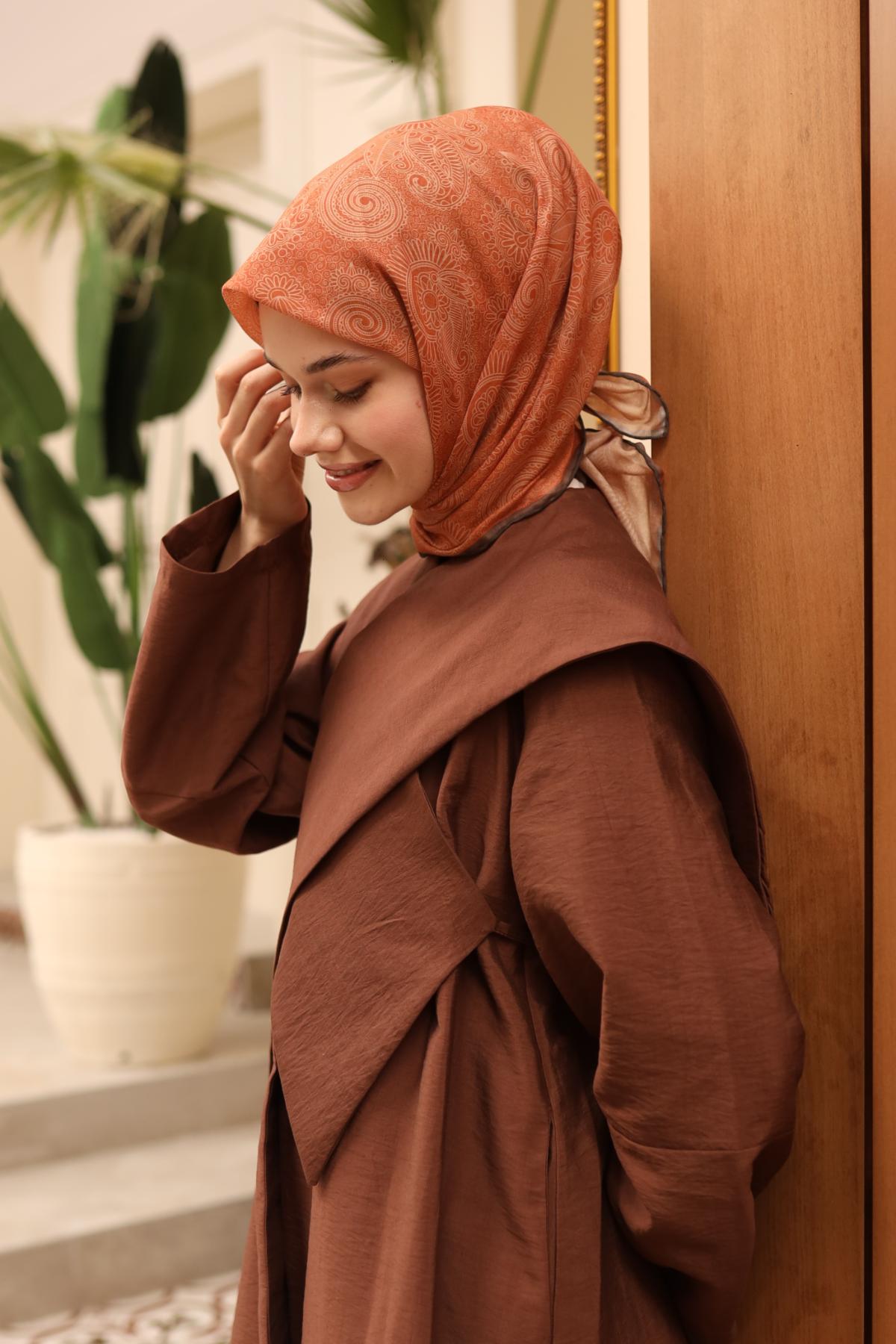 Silk Home Soft Eşarp 73086-01 - İthalesarponline.com