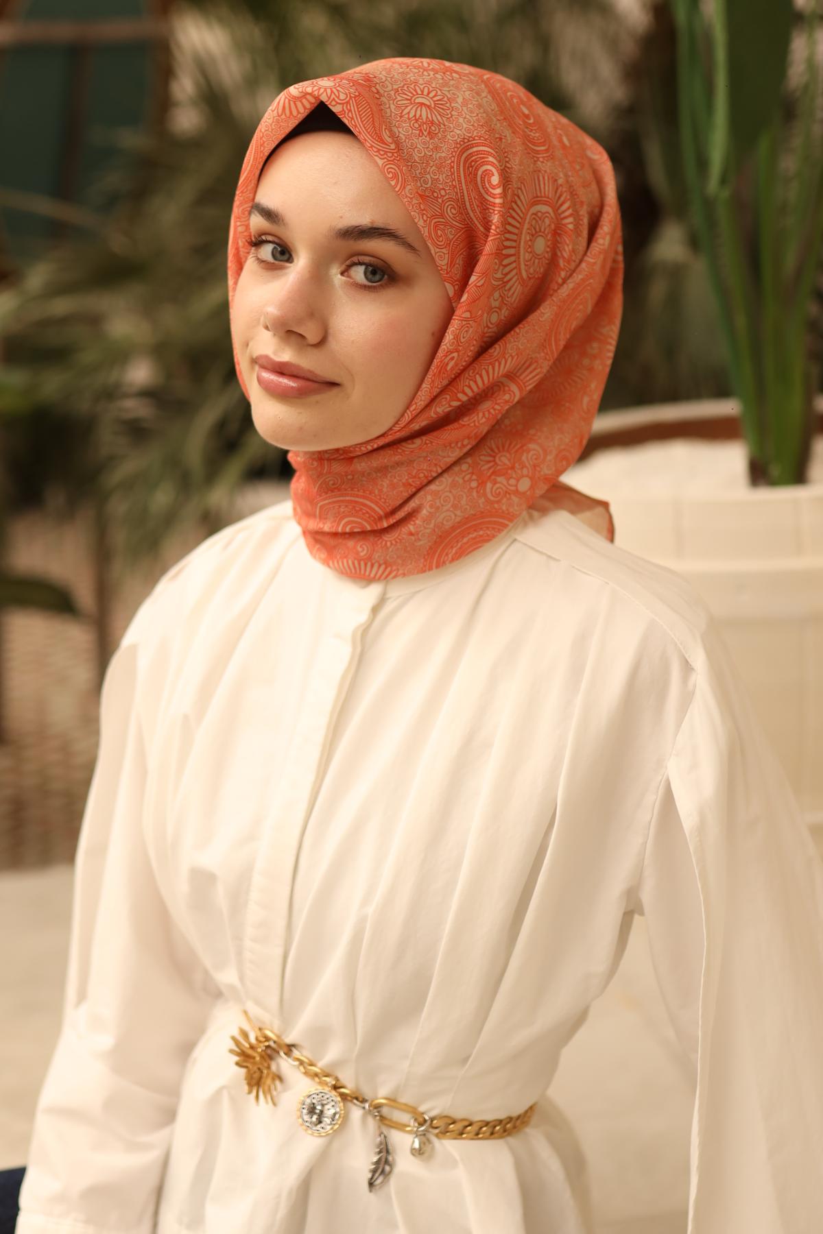 Silk Home Soft Eşarp 73086-06 - İthalesarponline.com