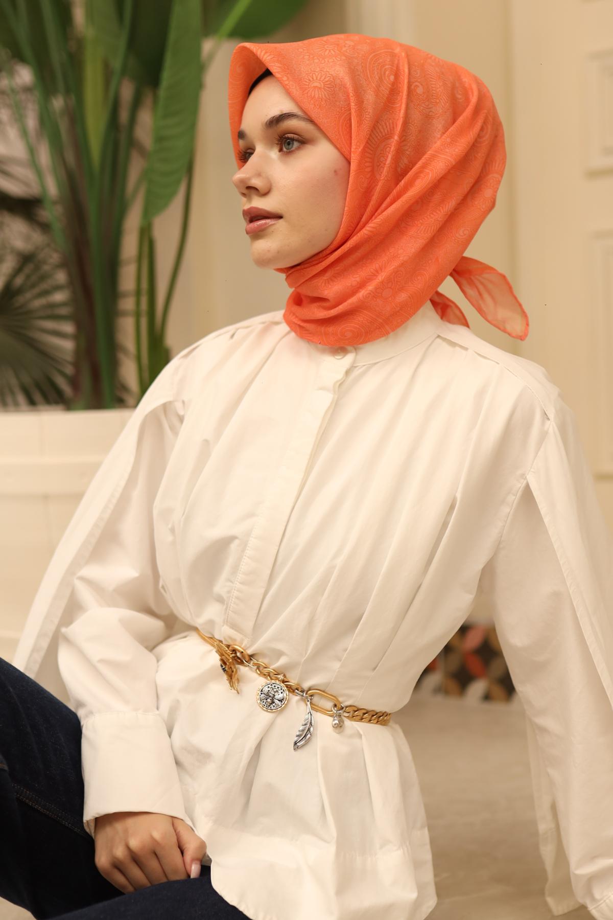 Silk Home Soft Eşarp 73086-07 - İthalesarponline.com