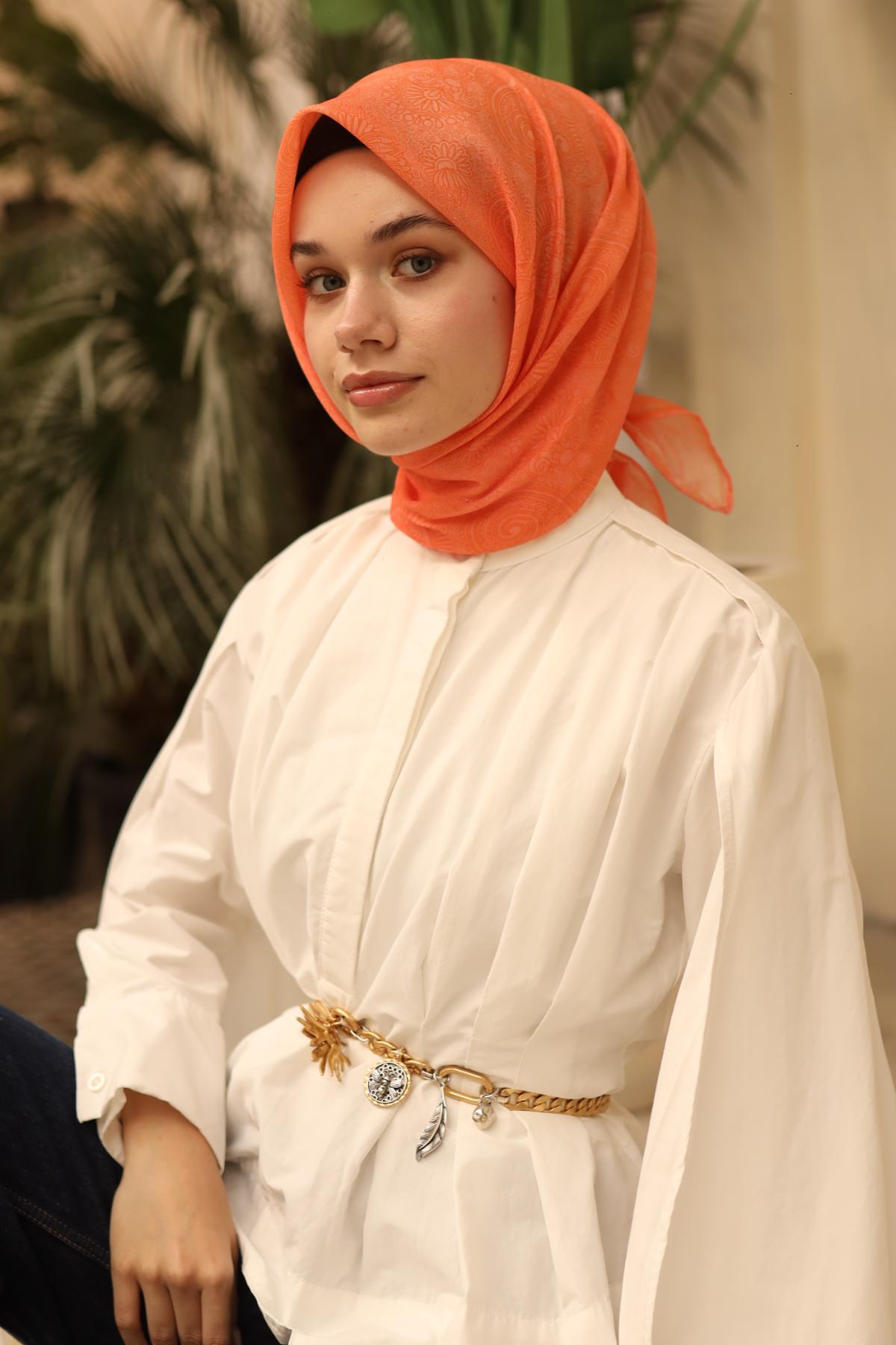 Silk Home Soft Eşarp 73086-07 - İthalesarponline.com