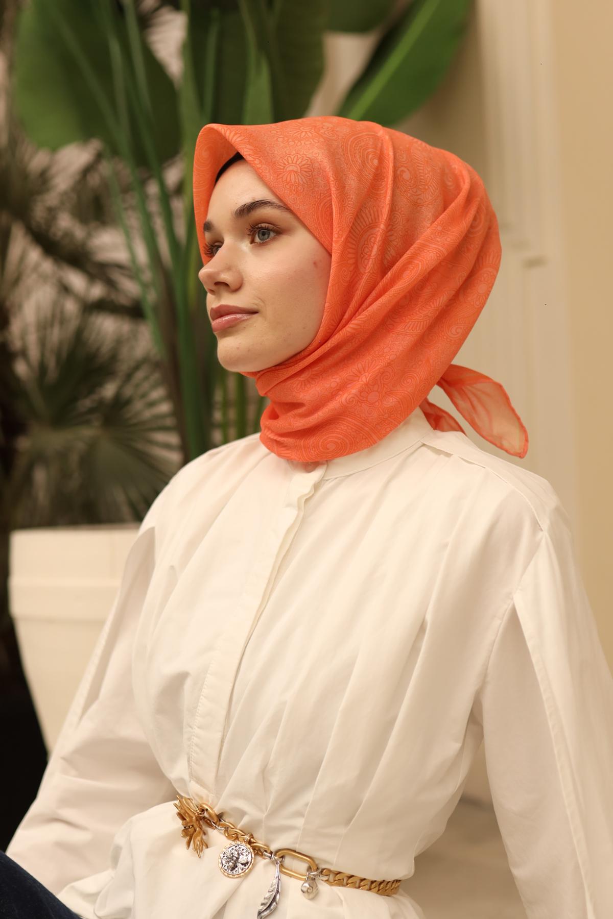 Silk Home Soft Eşarp 73086-07 - İthalesarponline.com