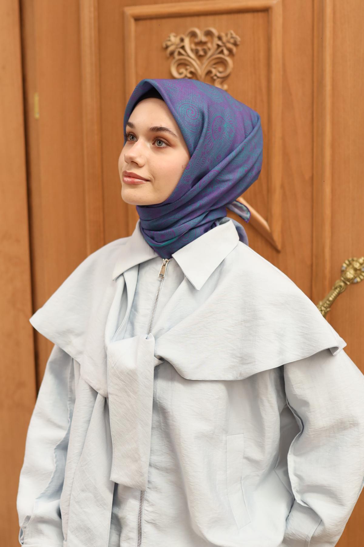 Silk Home Soft Eşarp 73086-16 - İthalesarponline.com