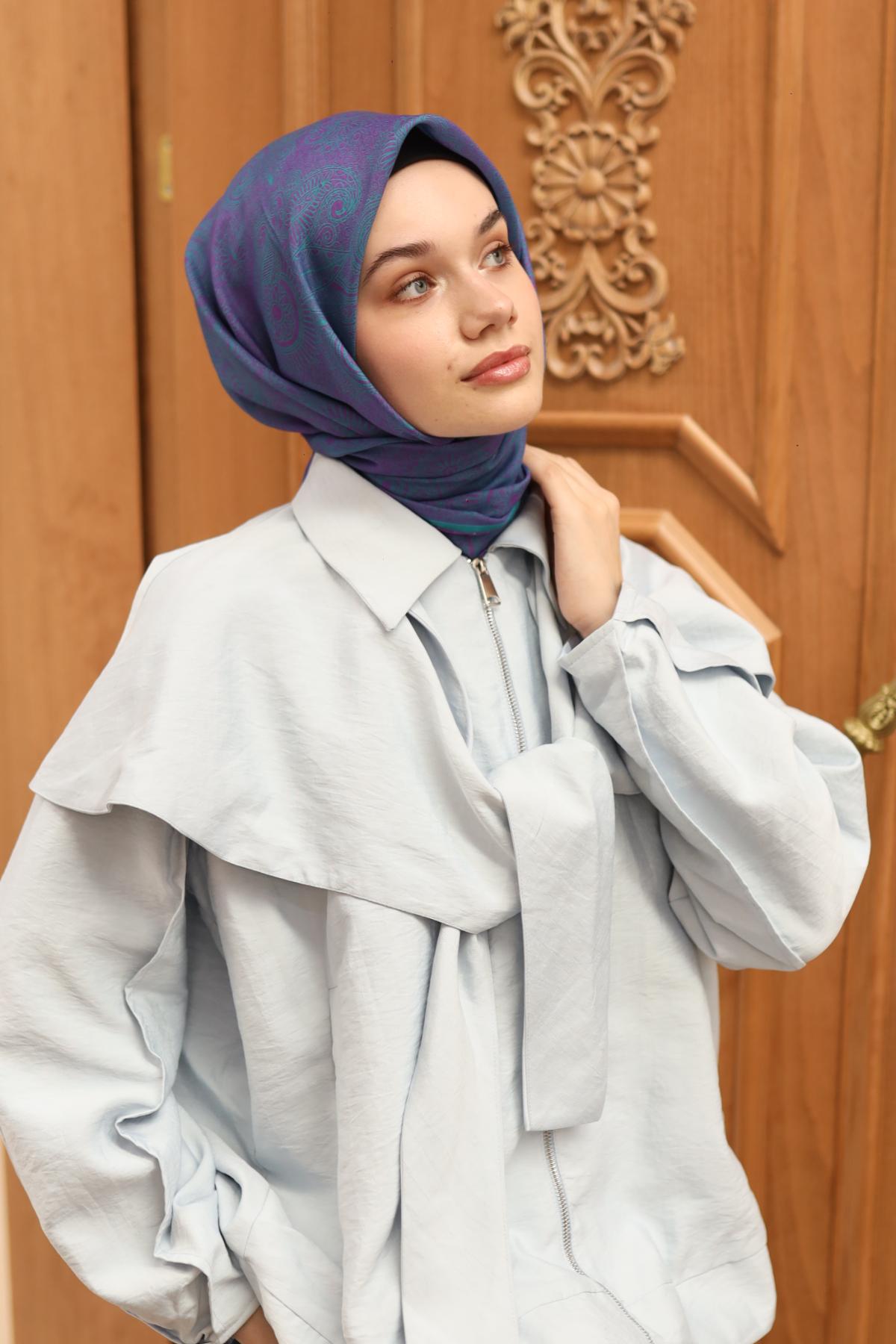 Silk Home Soft Eşarp 73086-16 - İthalesarponline.com