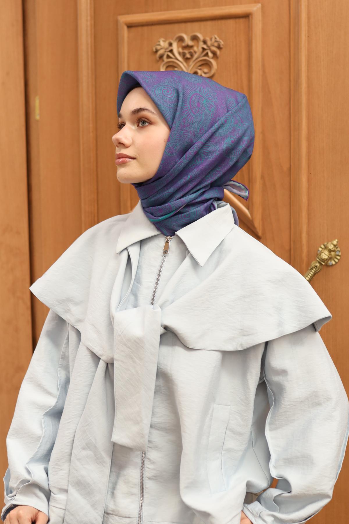 Silk Home Soft Eşarp 73086-16 - İthalesarponline.com