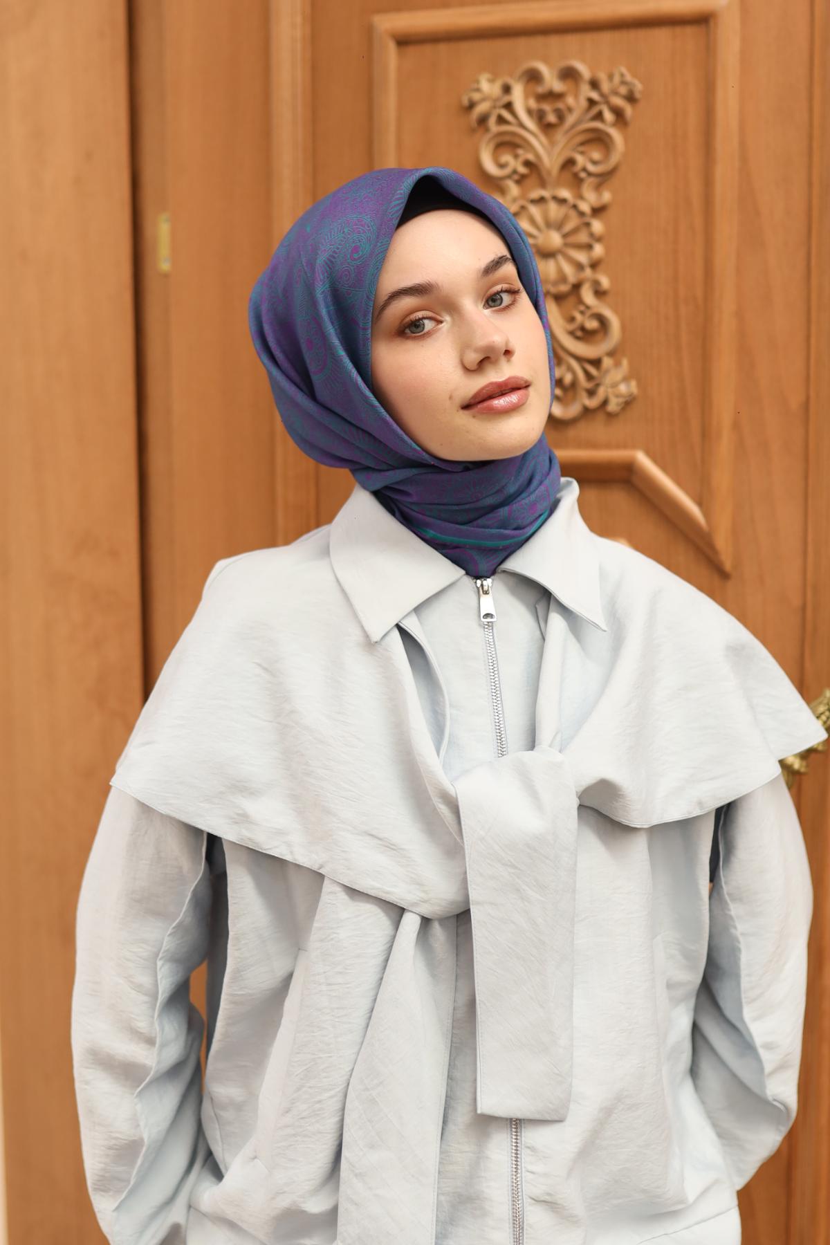 Silk Home Soft Eşarp 73086-16 - İthalesarponline.com