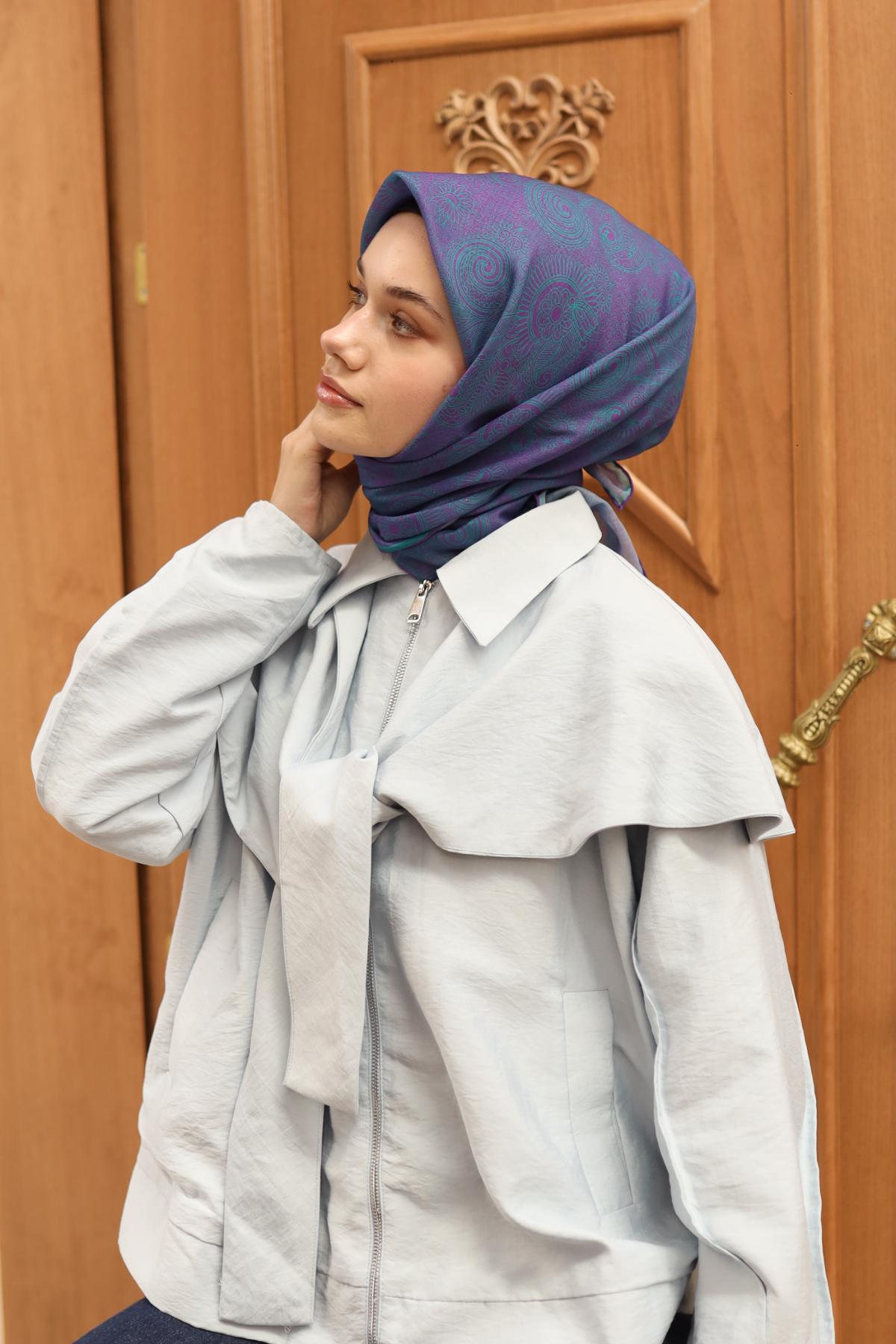 Silk Home Soft Eşarp 73086-16 - İthalesarponline.com