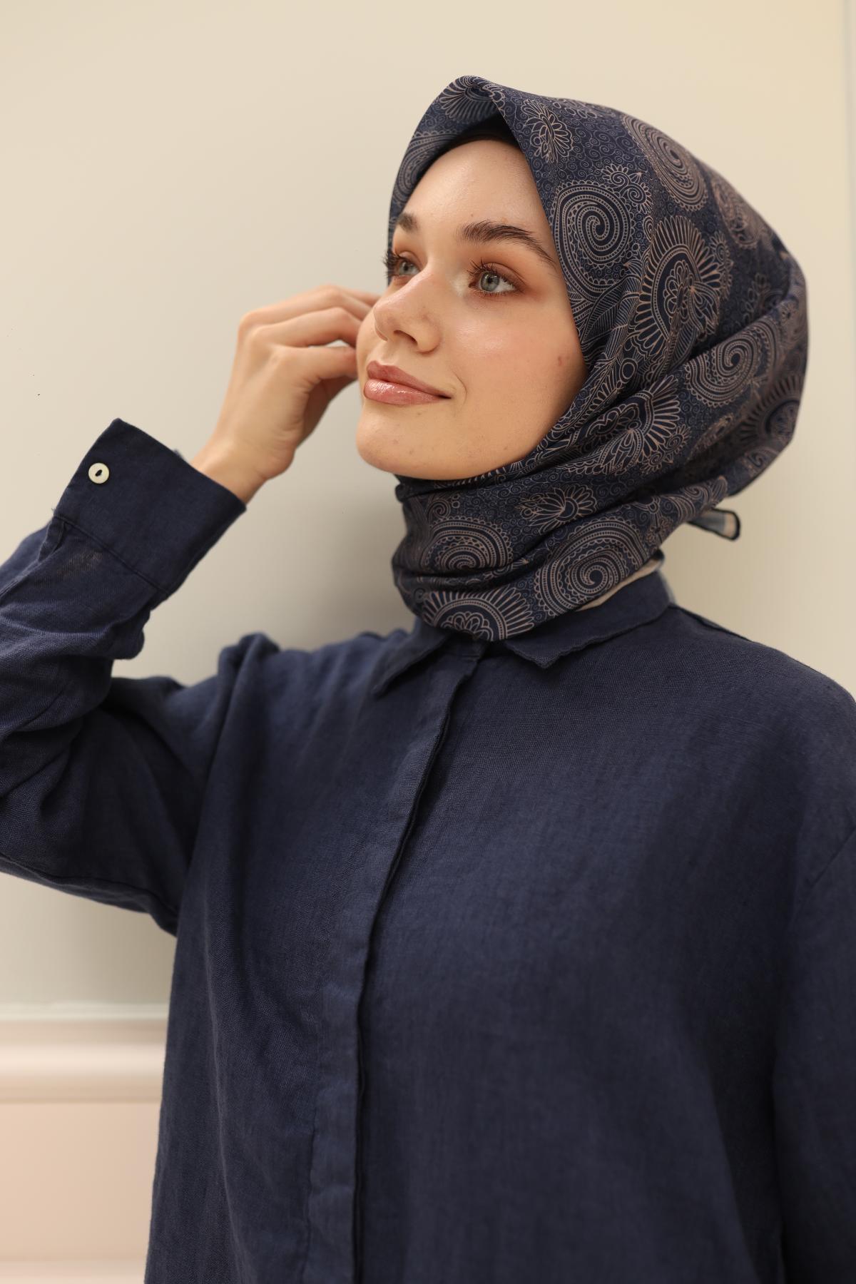 Silk Home Soft Eşarp 73086-21 - İthalesarponline.com