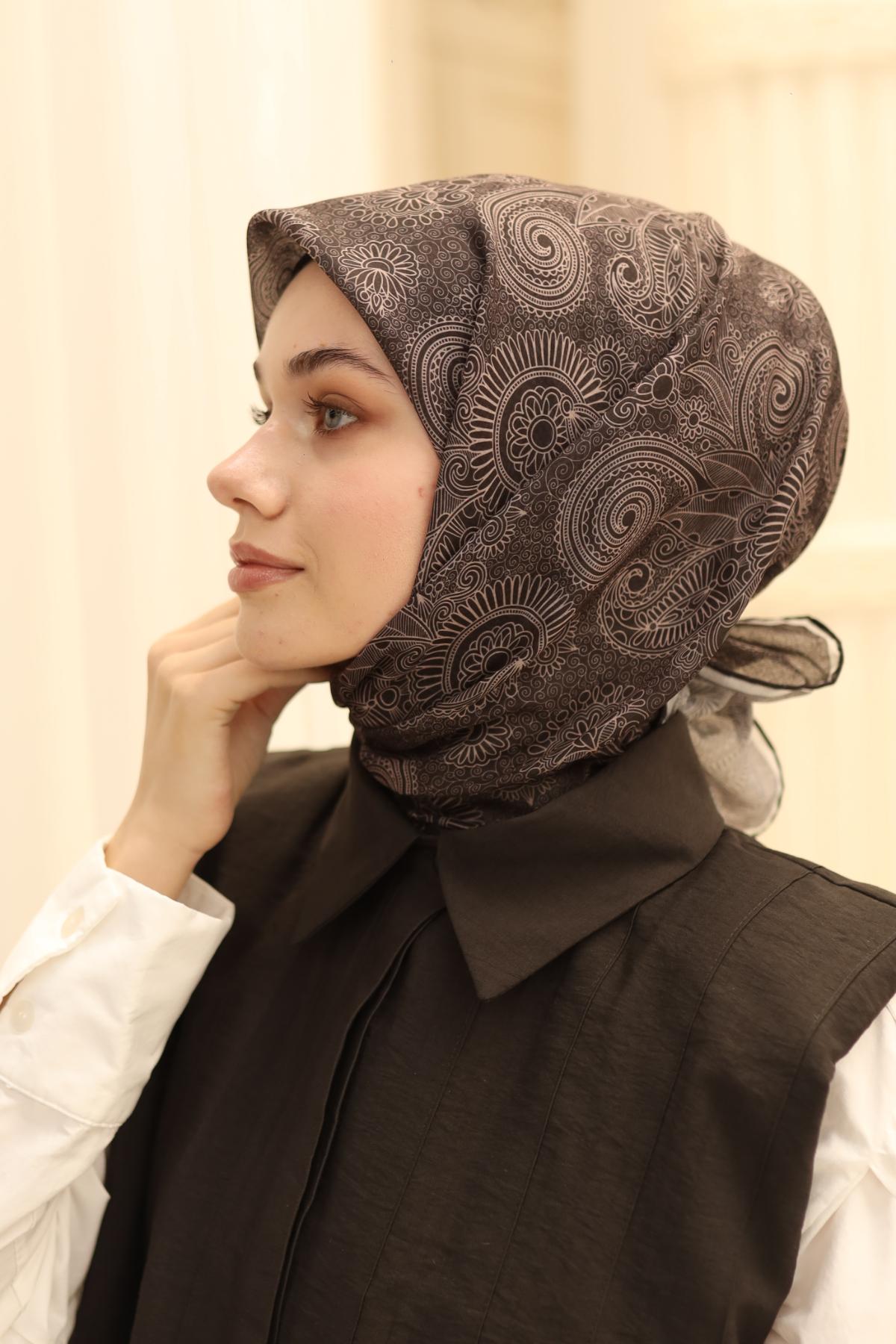 Silk Home Soft Eşarp 73086-22 - İthalesarponline.com