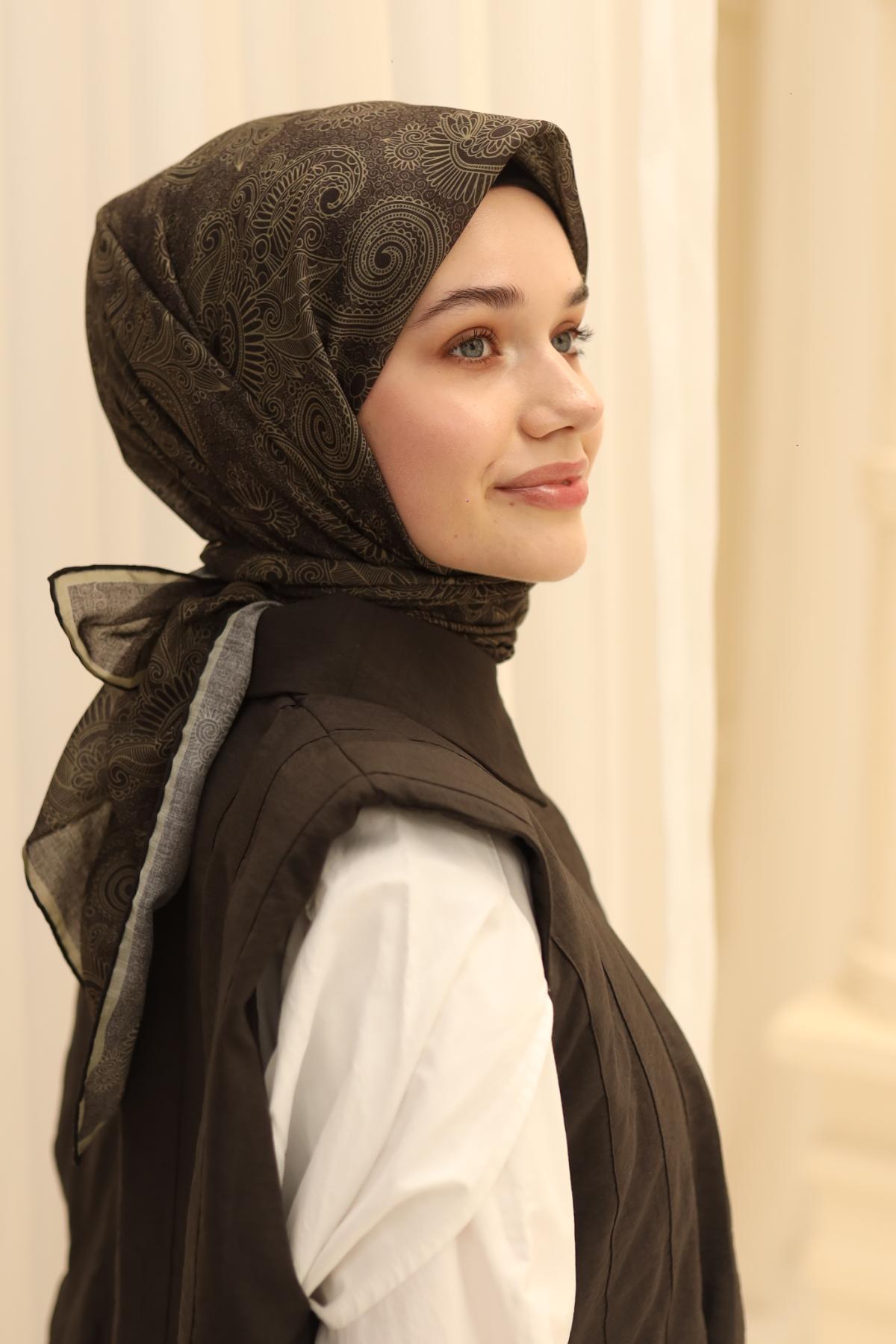 Silk Home Soft Eşarp 73086-24 - İthalesarponline.com