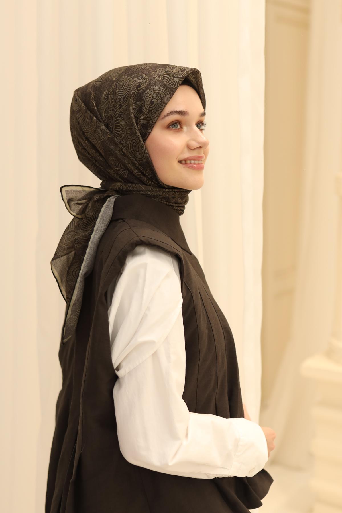 Silk Home Soft Eşarp 73086-24 - İthalesarponline.com