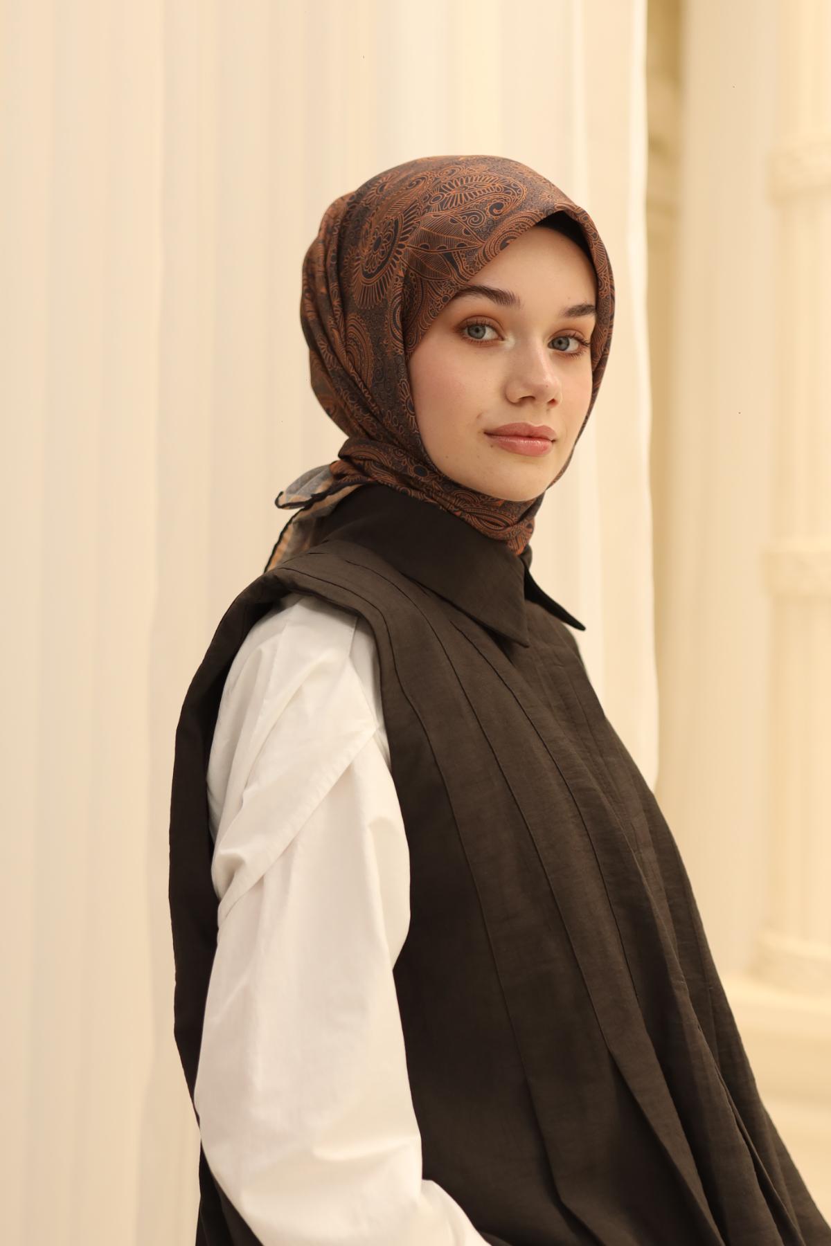 Silk Home Soft Eşarp 73086-26 - İthalesarponline.com