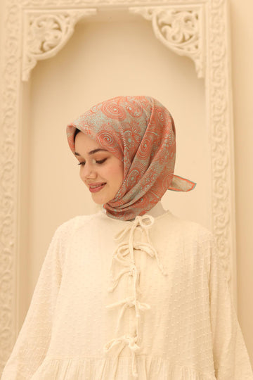 Silk Home Soft Eşarp 73086-27 - İthalesarponline.com