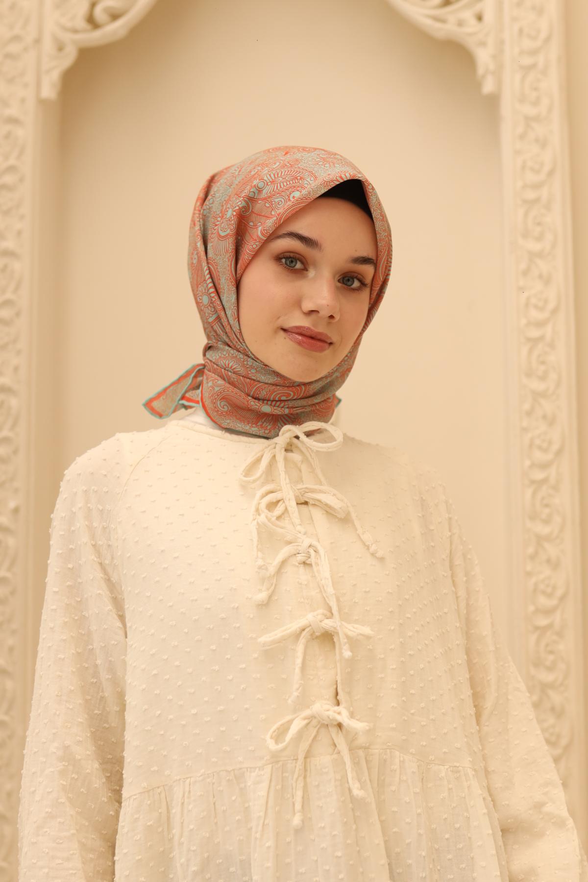 Silk Home Soft Eşarp 73086-27 - İthalesarponline.com