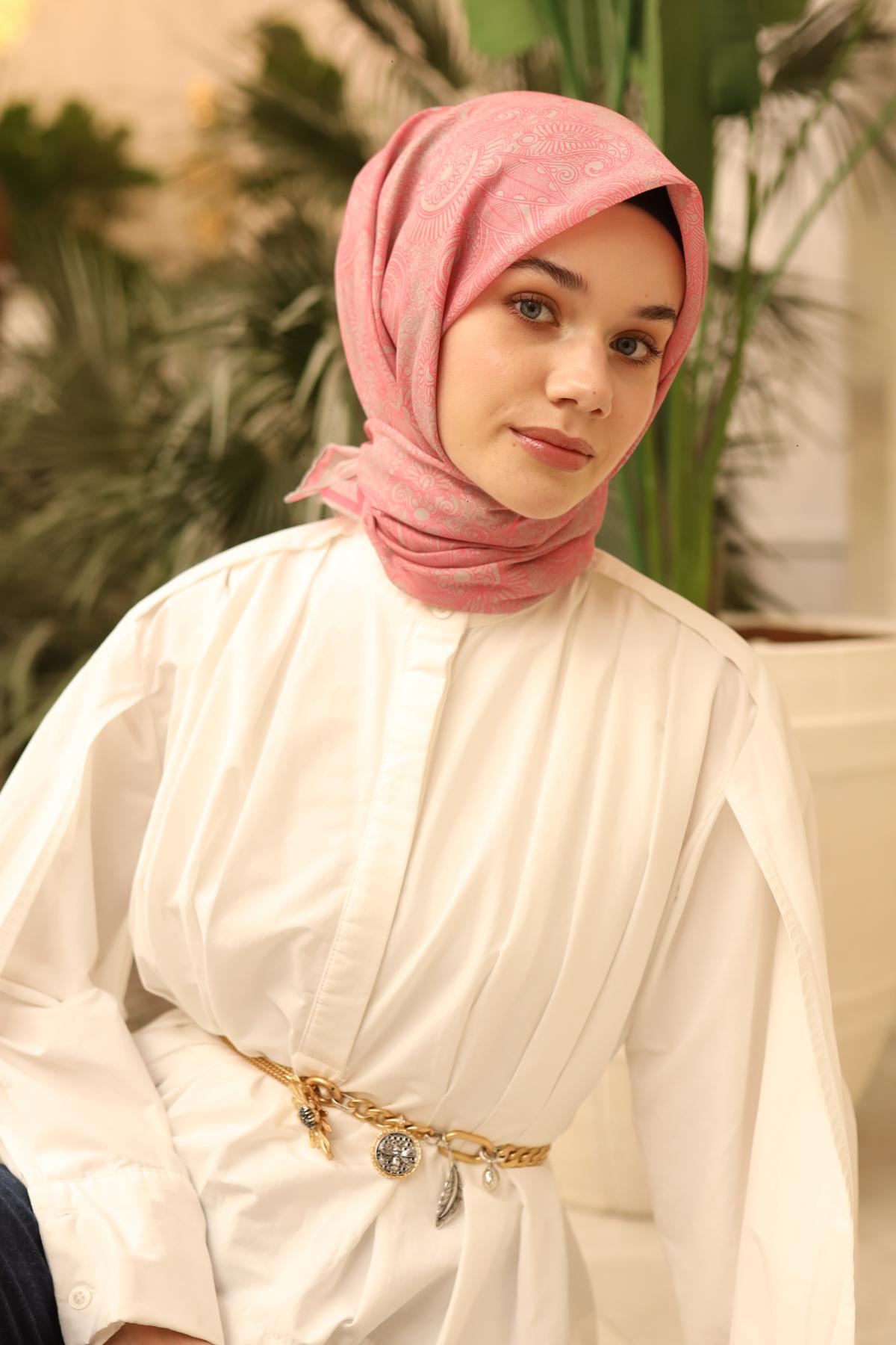 Silk Home Soft Eşarp 73086-28 - İthalesarponline.com