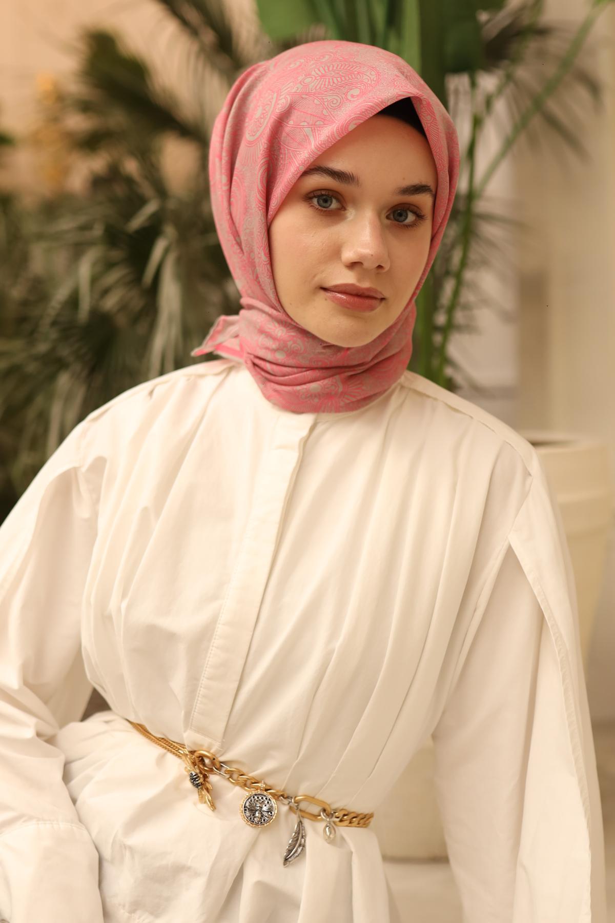 Silk Home Soft Eşarp 73086-28 - İthalesarponline.com