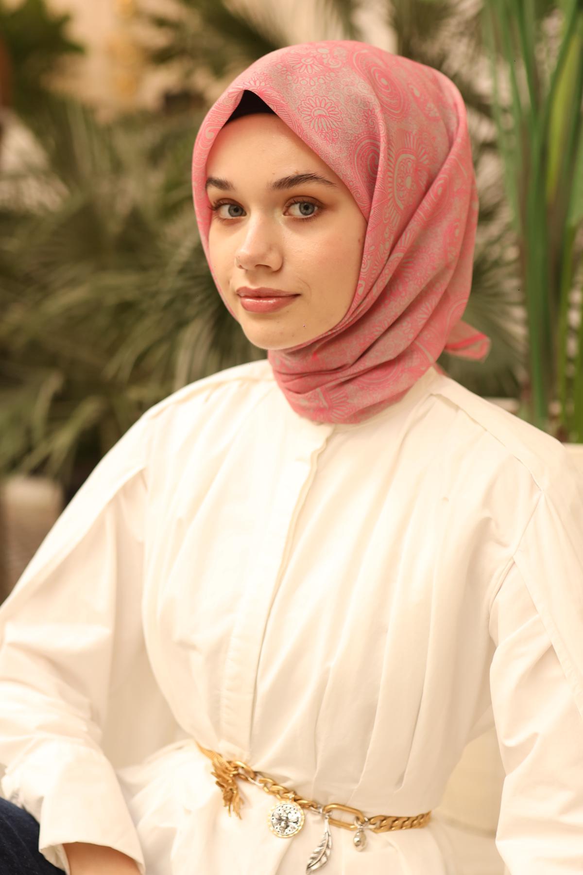 Silk Home Soft Eşarp 73086-28 - İthalesarponline.com