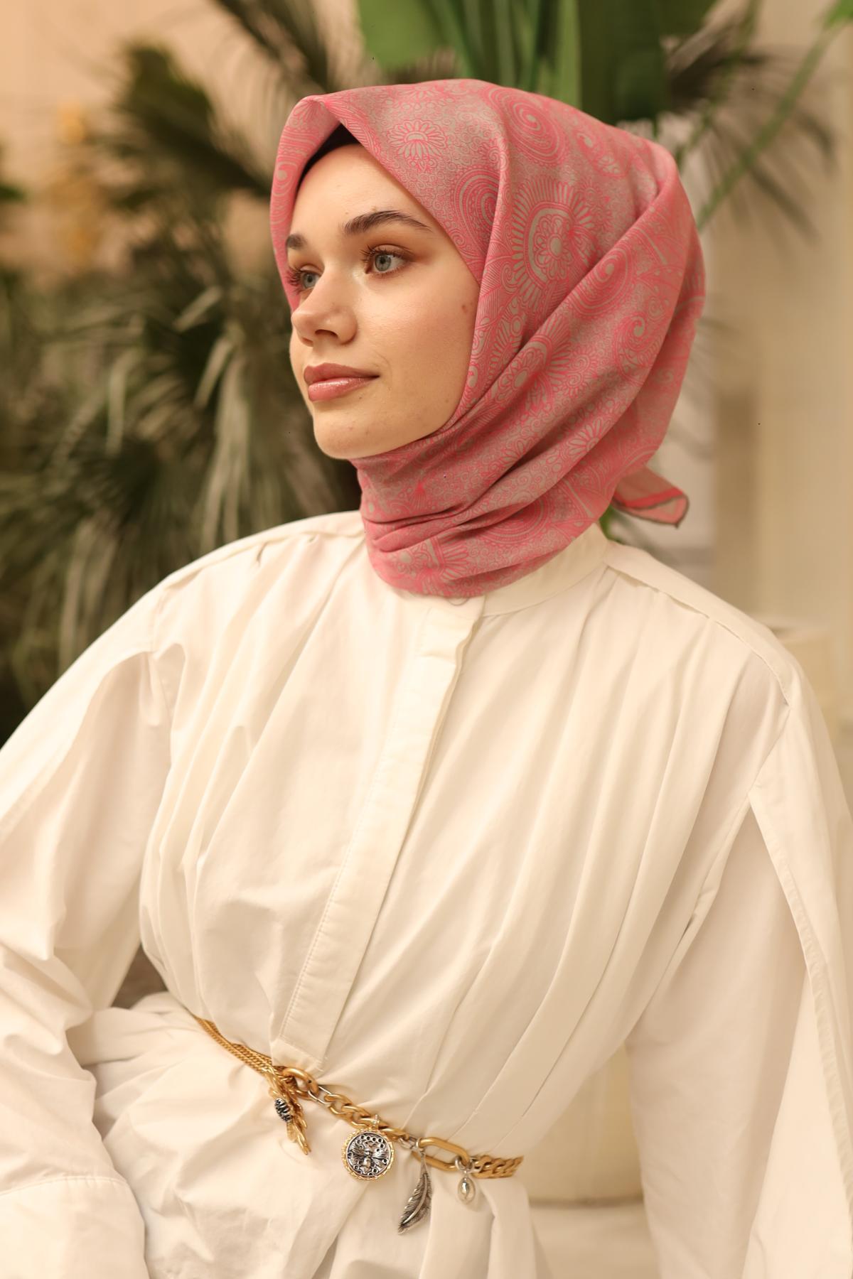 Silk Home Soft Eşarp 73086-28 - İthalesarponline.com