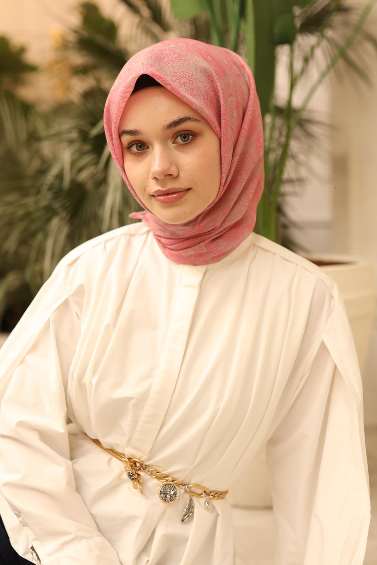 Silk Home Soft Eşarp 73086-28 - İthalesarponline.com