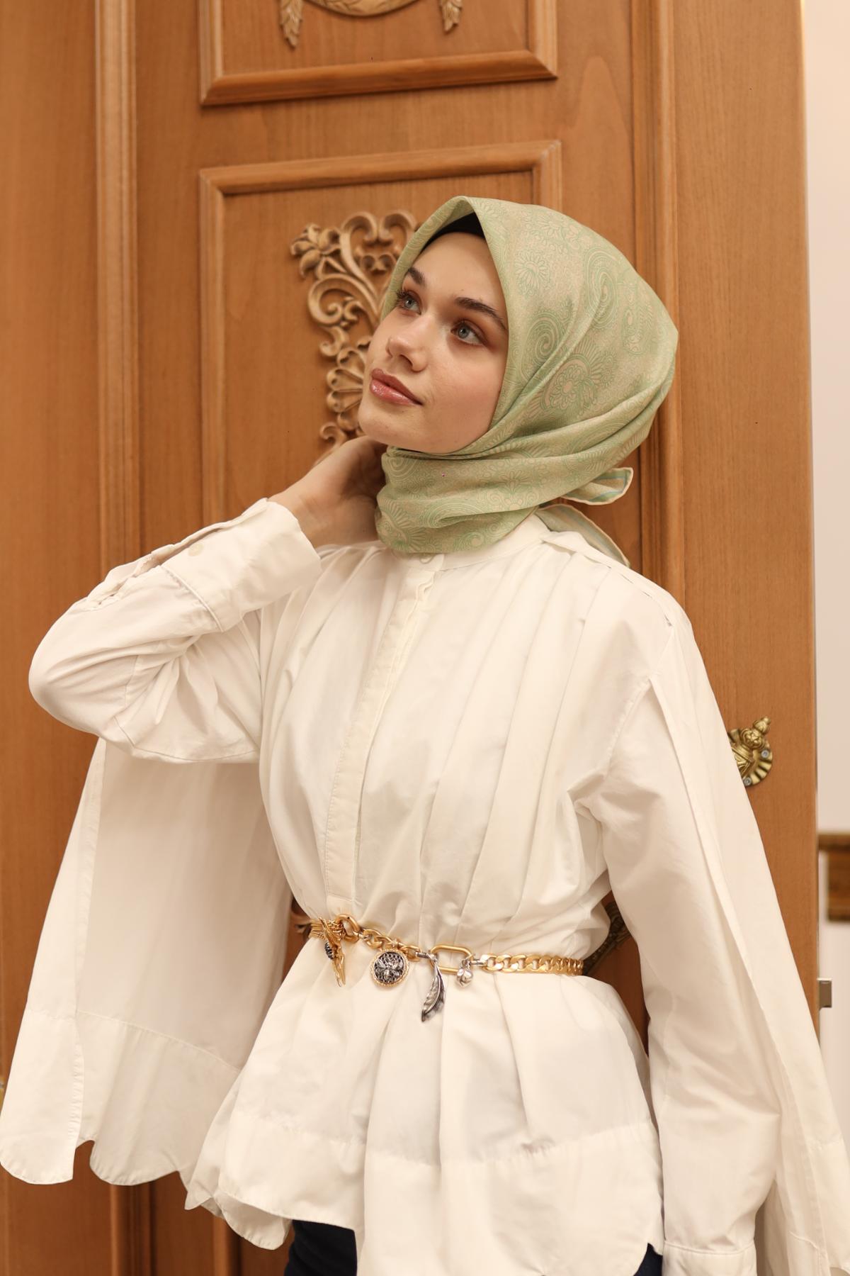 Silk Home Soft Eşarp 73086-32 - İthalesarponline.com