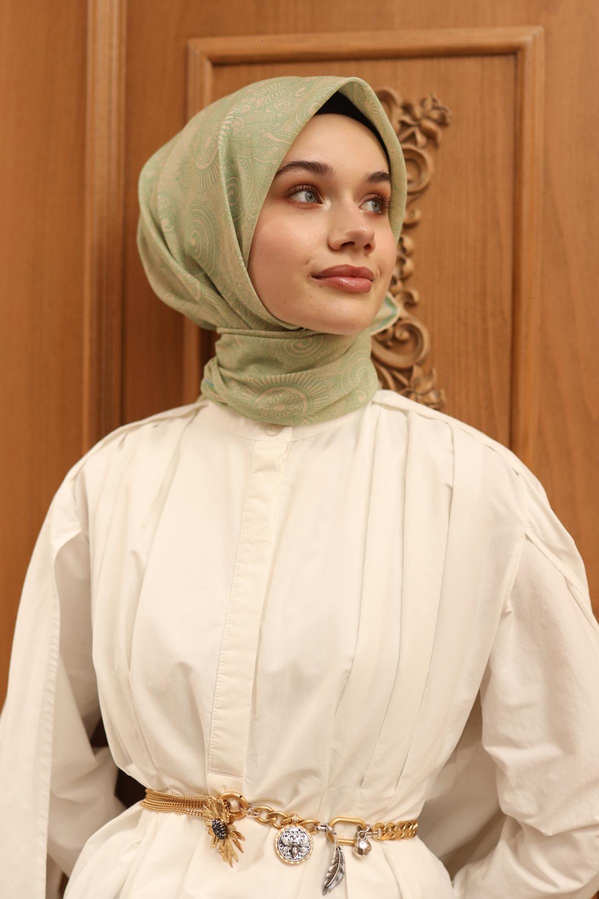 Silk Home Soft Eşarp 73086-32 - İthalesarponline.com