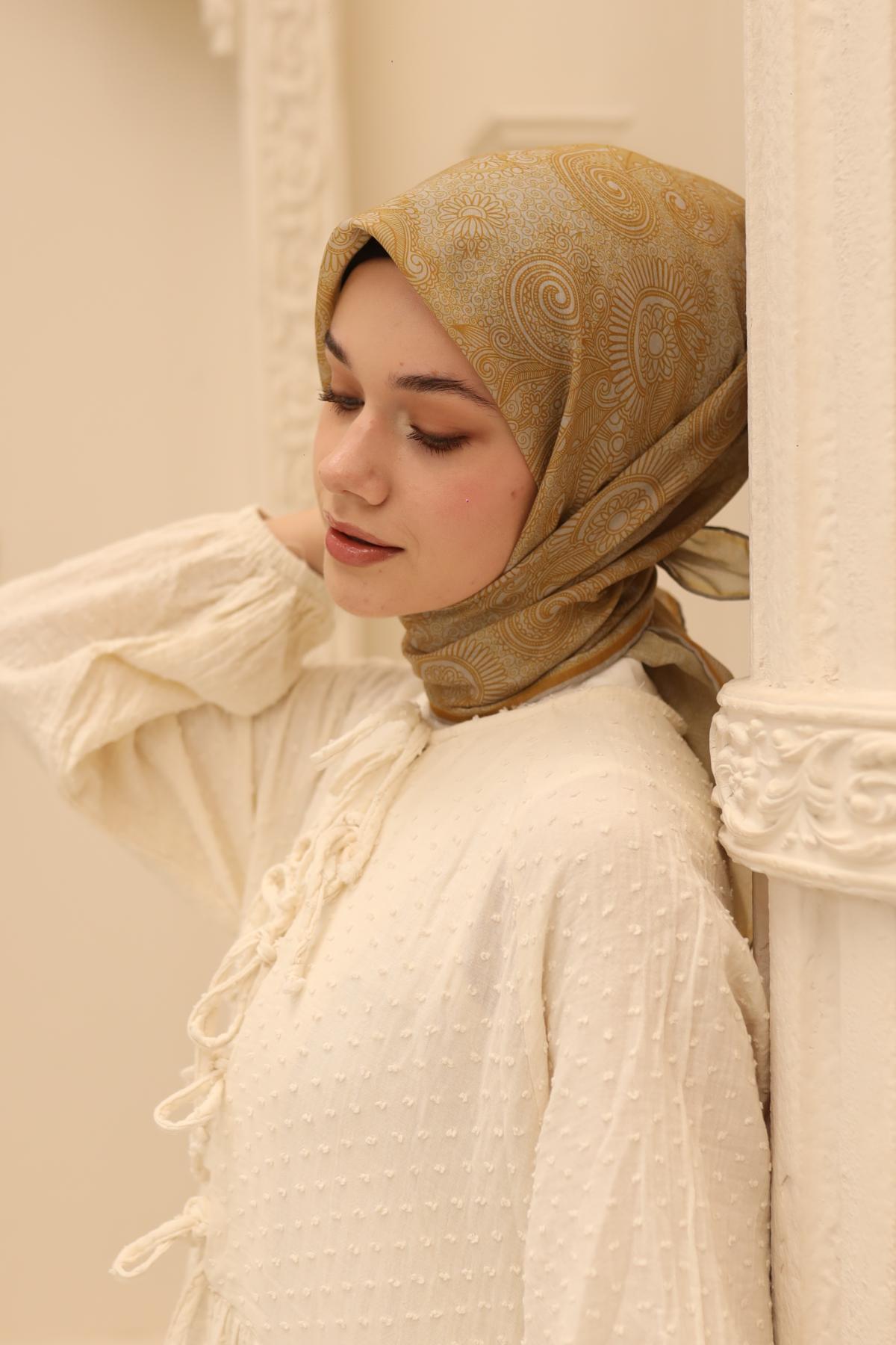 Silk Home Soft Eşarp 73086-36 - İthalesarponline.com