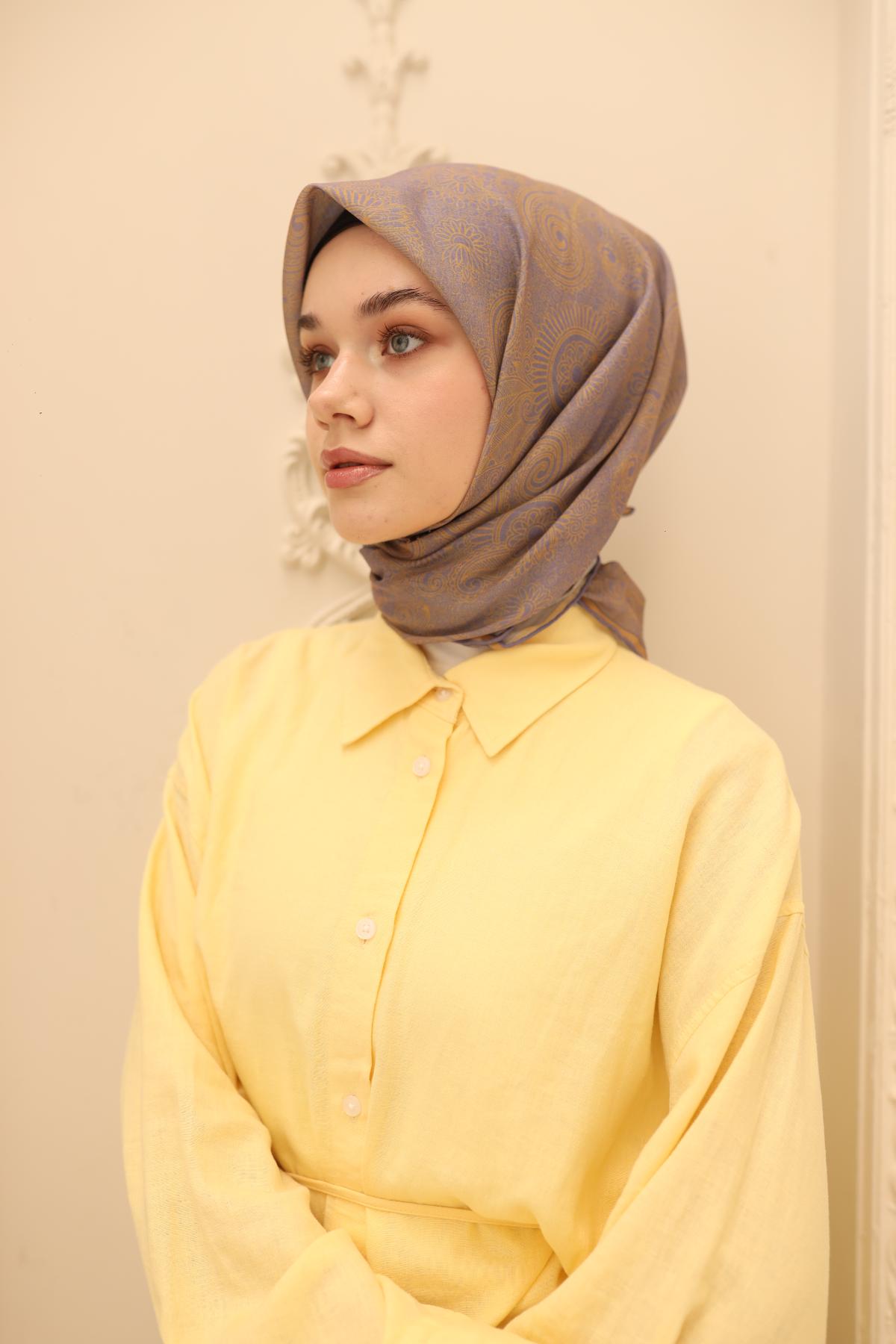 Silk Home Soft Eşarp 73086-38 - İthalesarponline.com