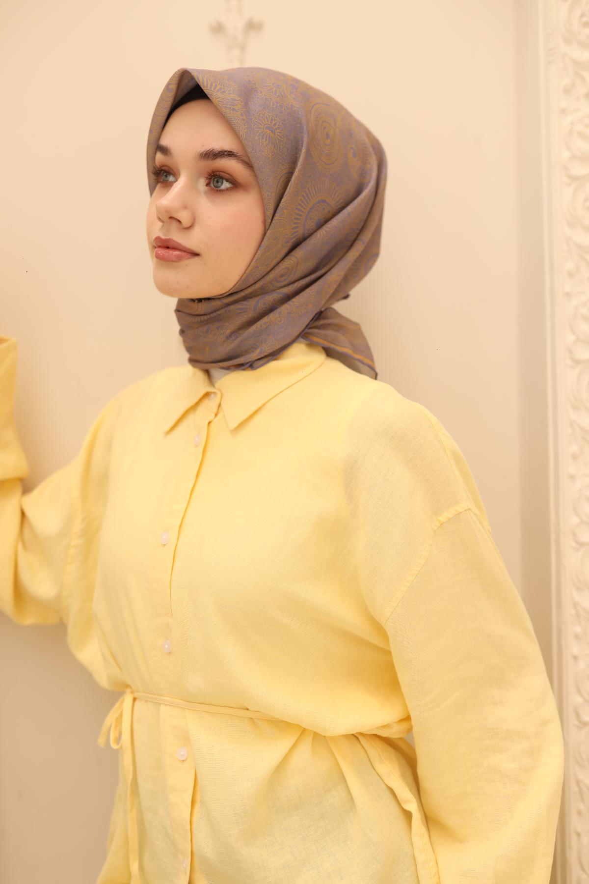 Silk Home Soft Eşarp 73086-38 - İthalesarponline.com