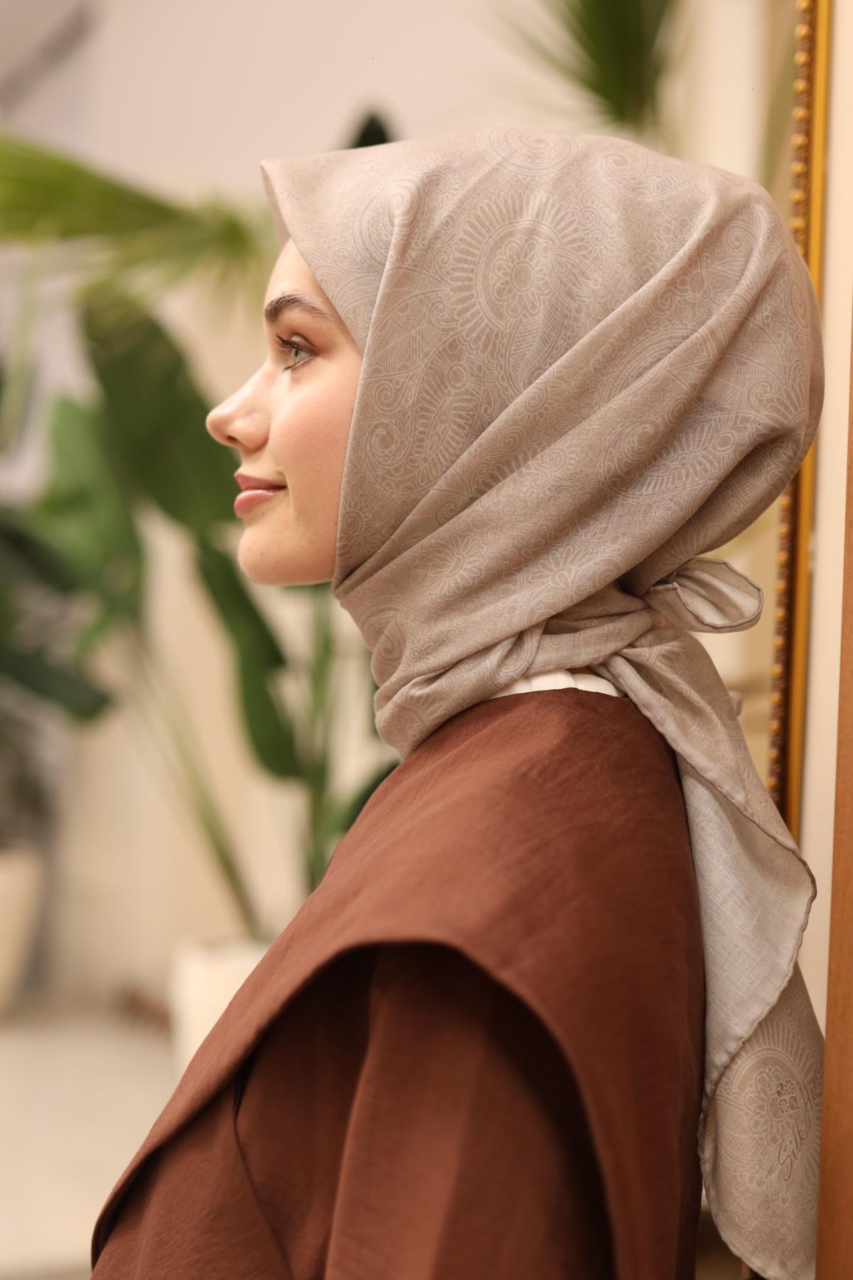 Silk Home Soft Eşarp 73086-41 - İthalesarponline.com