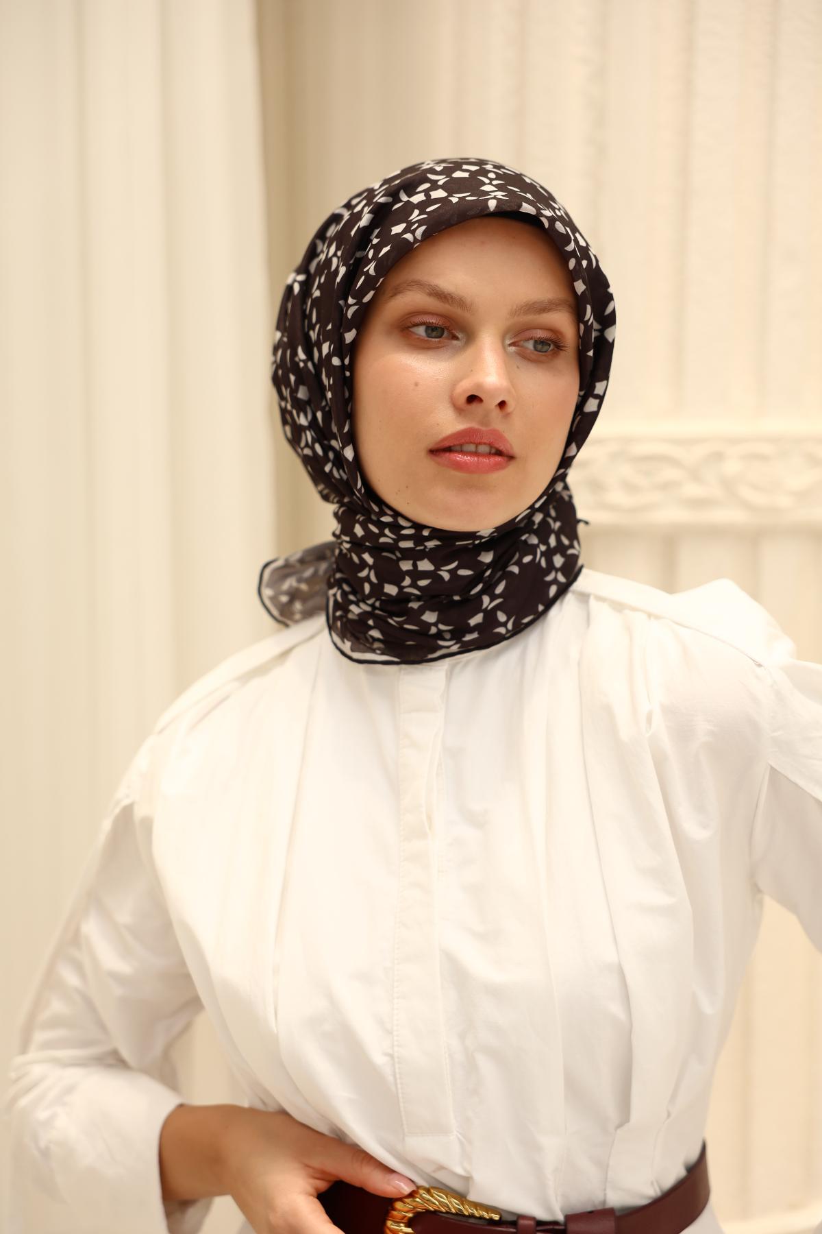 Silk Home Soft Eşarp 73087-01 - İthalesarponline.com