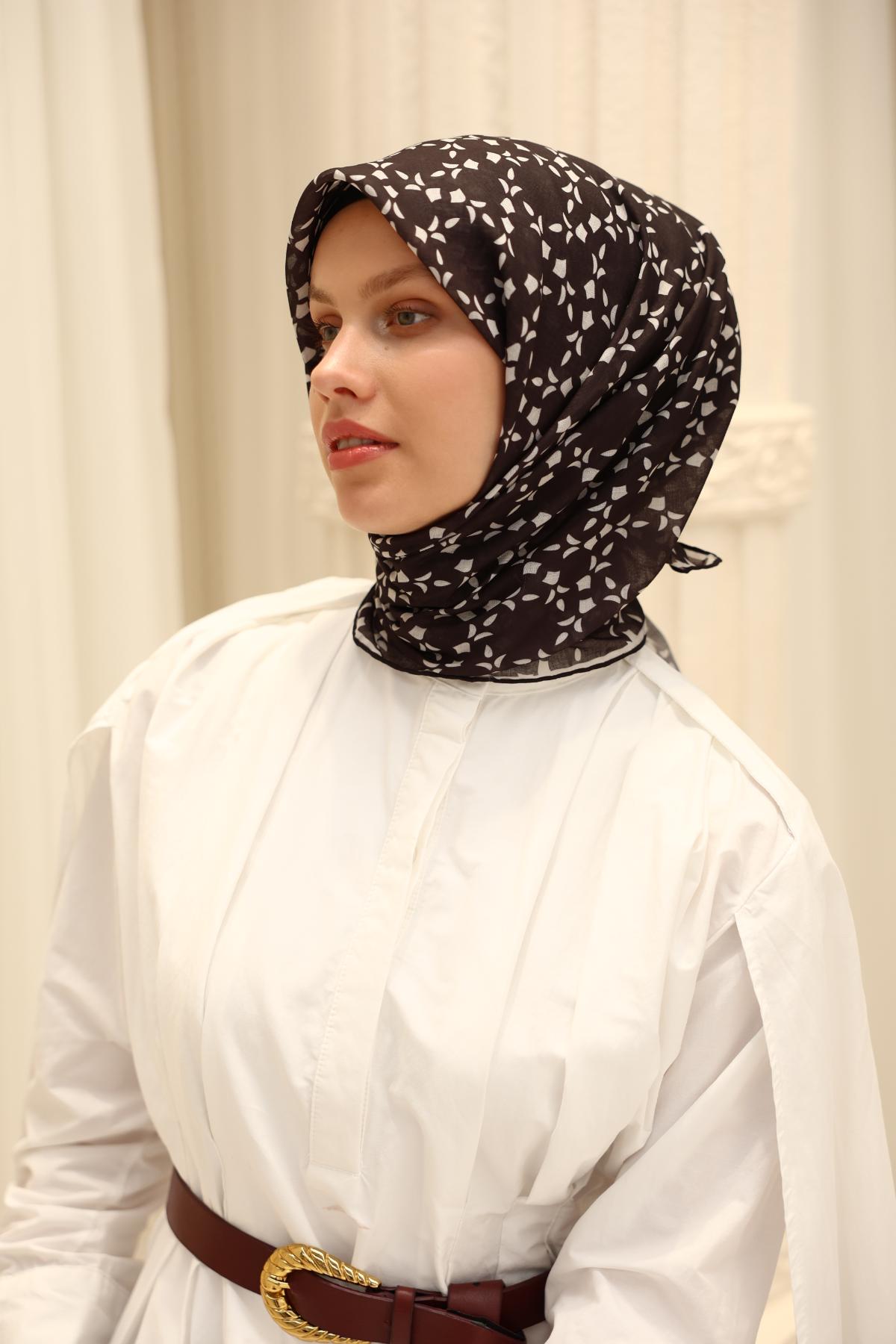 Silk Home Soft Eşarp 73087-01 - İthalesarponline.com