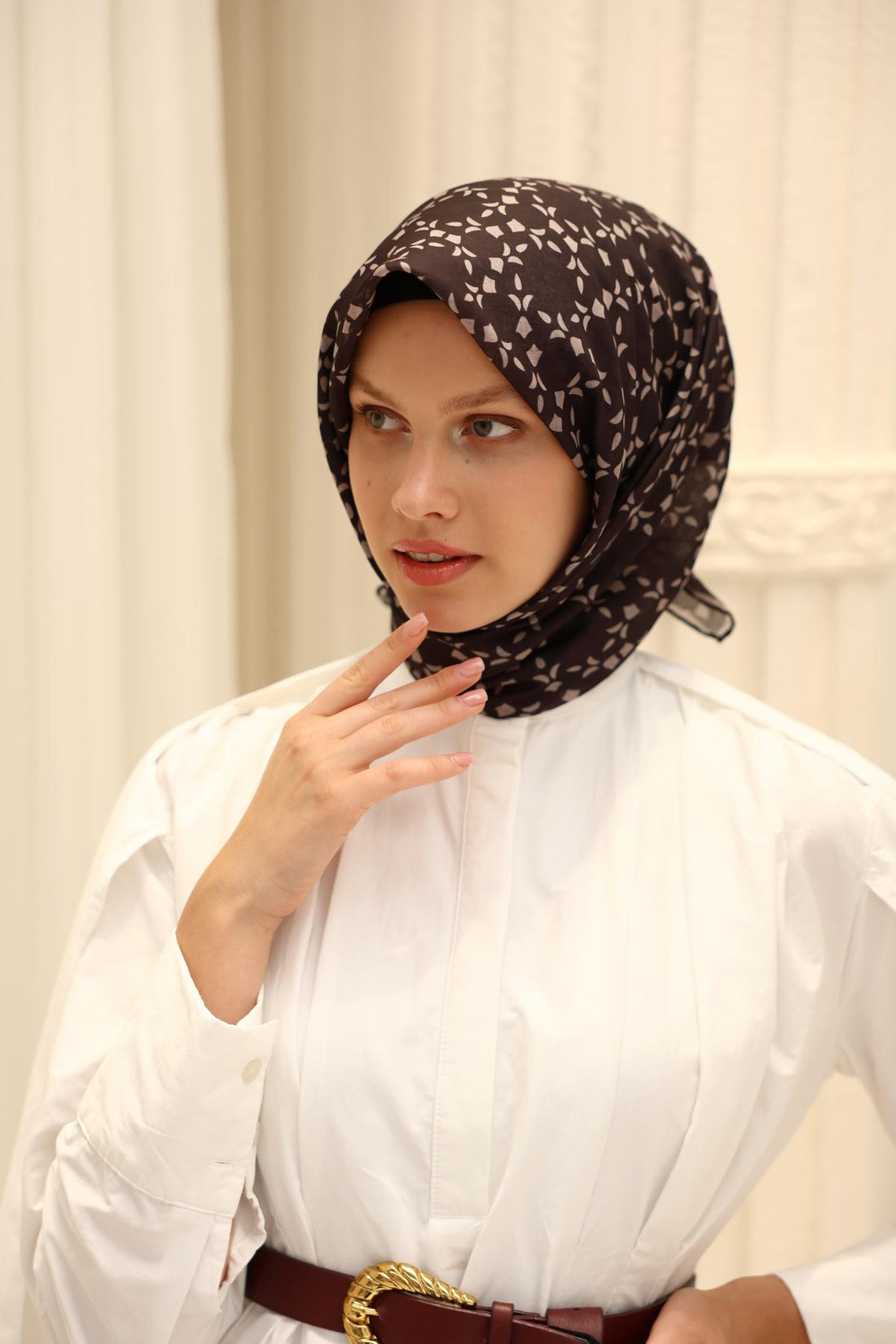 Silk Home Soft Eşarp 73087-02 - İthalesarponline.com