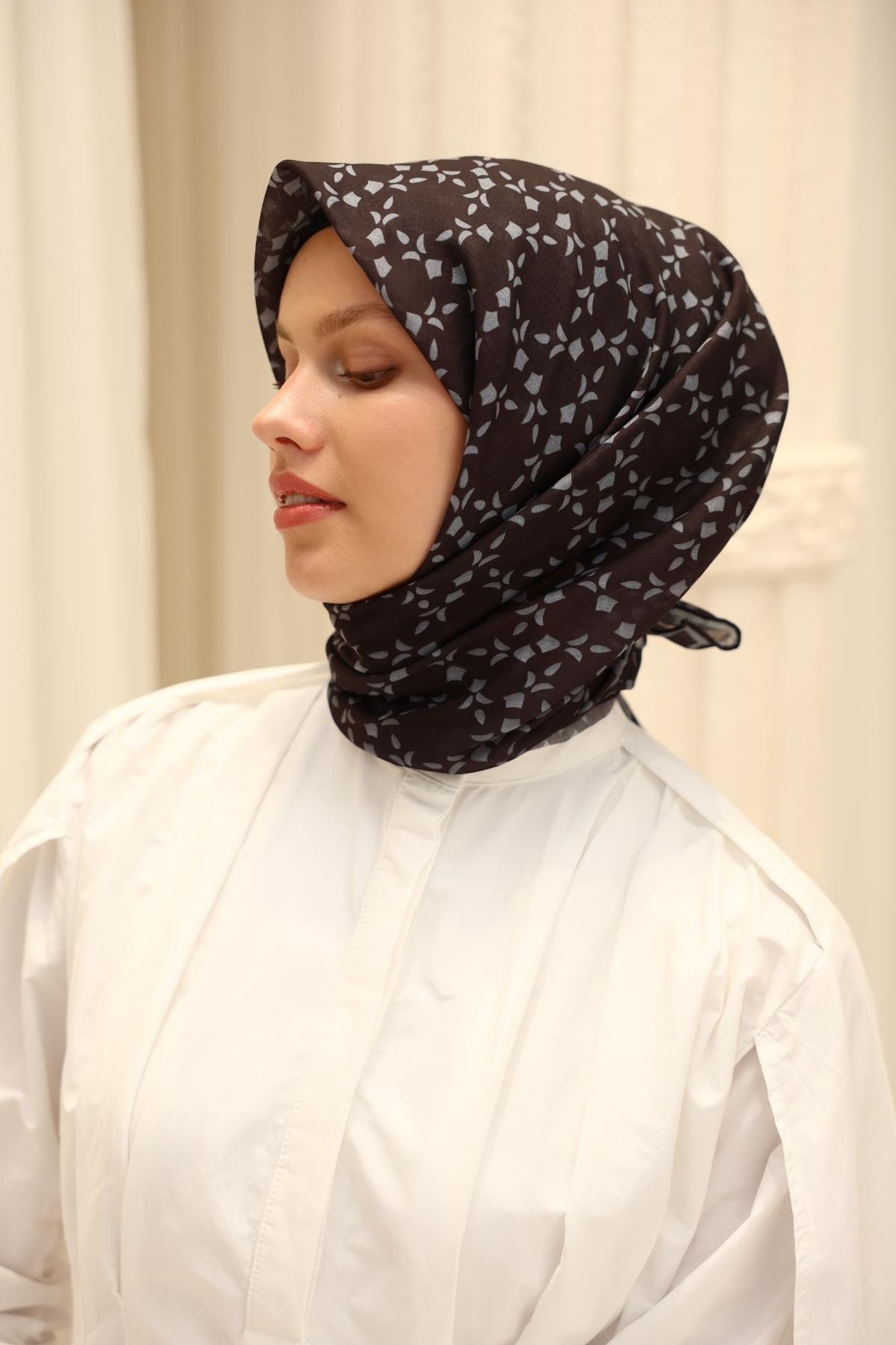 Silk Home Soft Eşarp 73087-03 - İthalesarponline.com