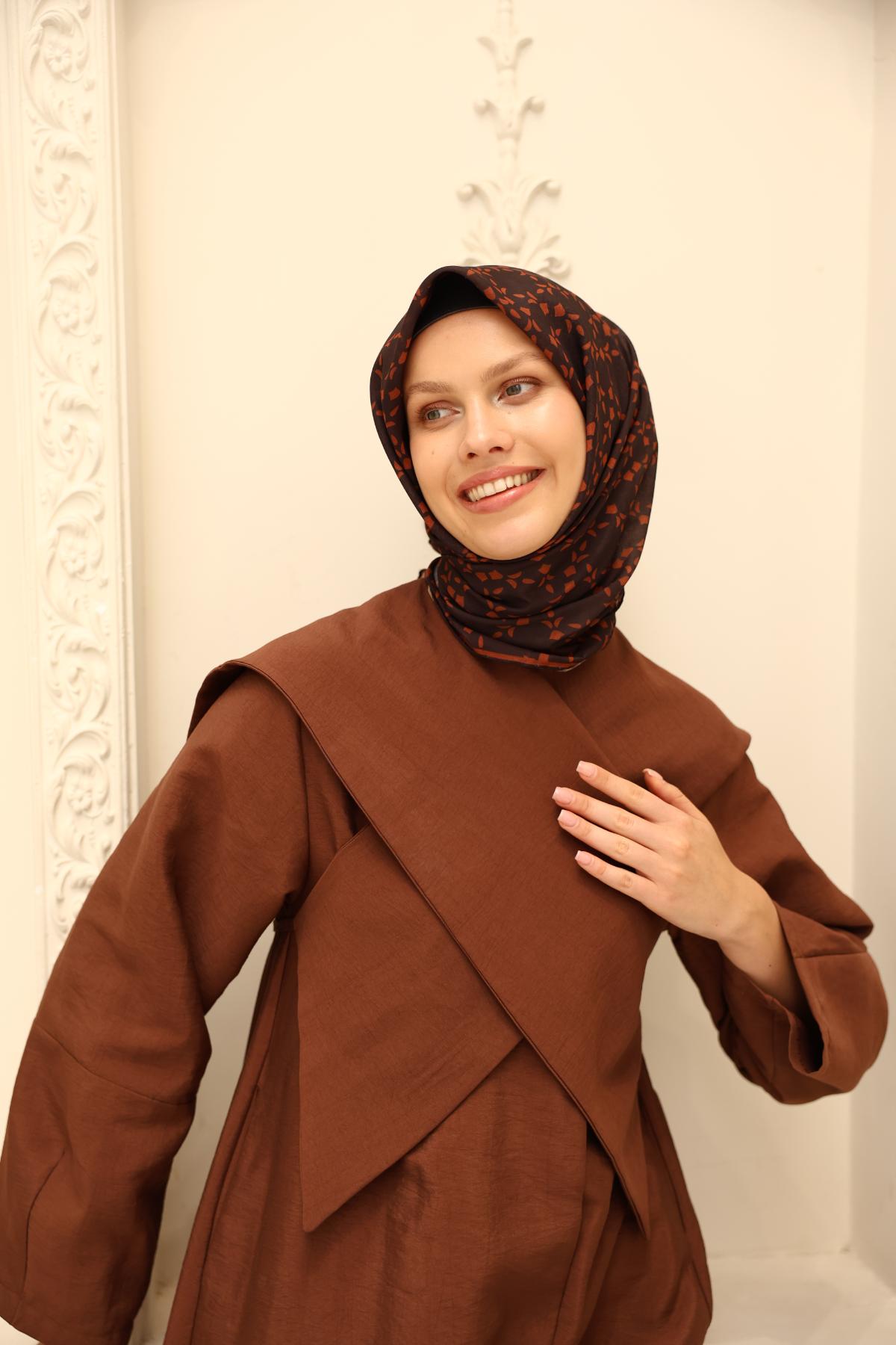 Silk Home Soft Eşarp 73087-04 - İthalesarponline.com