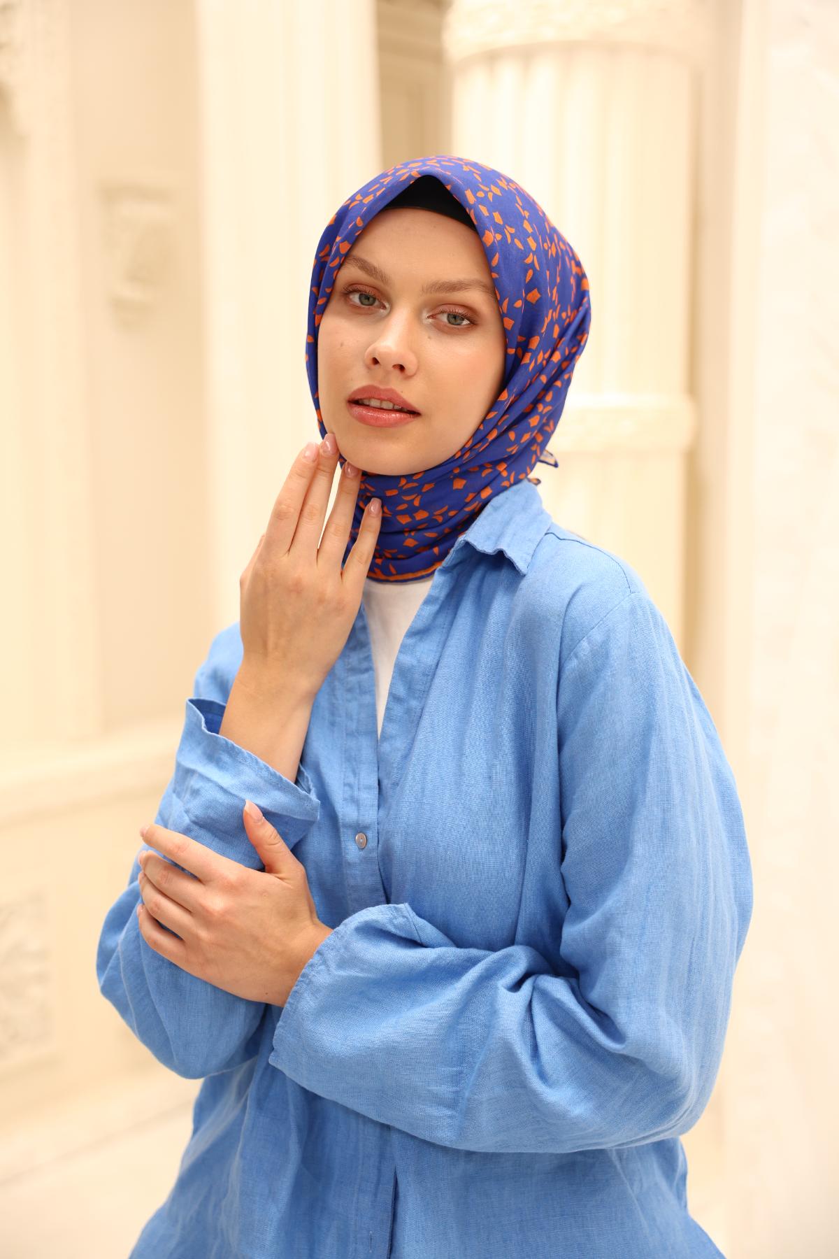 Silk Home Soft Eşarp 73087-09 - İthalesarponline.com