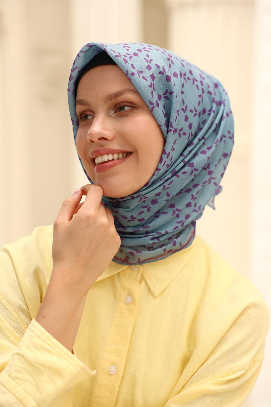 Silk Home Soft Eşarp 73087-14 - İthalesarponline.com