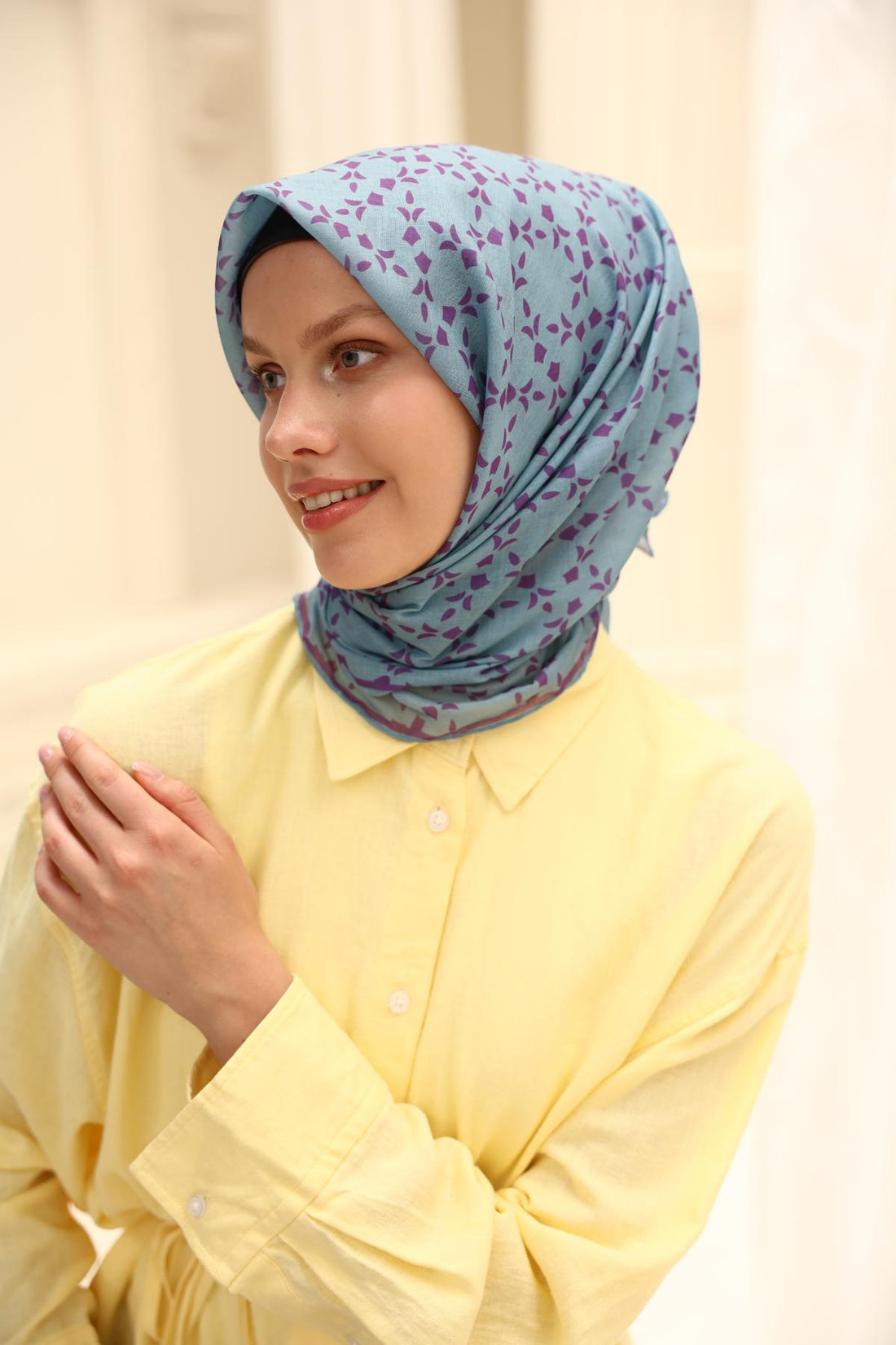 Silk Home Soft Eşarp 73087-14 - İthalesarponline.com