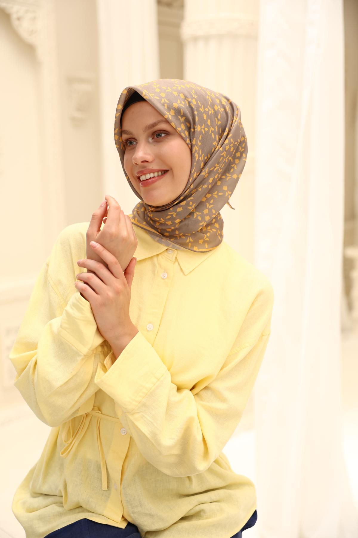 Silk Home Soft Eşarp 73087-17 - İthalesarponline.com