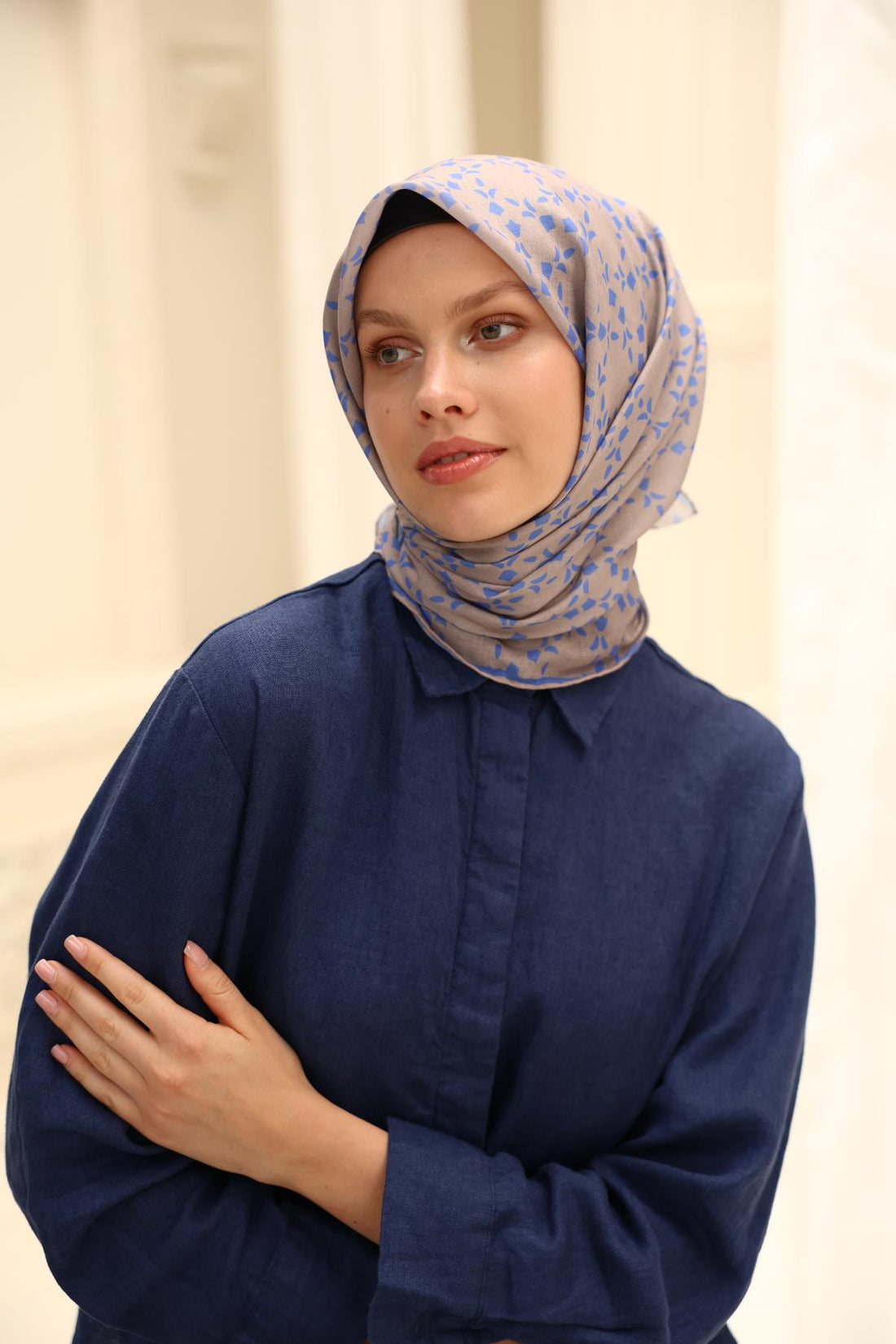 Silk Home Soft Eşarp 73087-21 - İthalesarponline.com