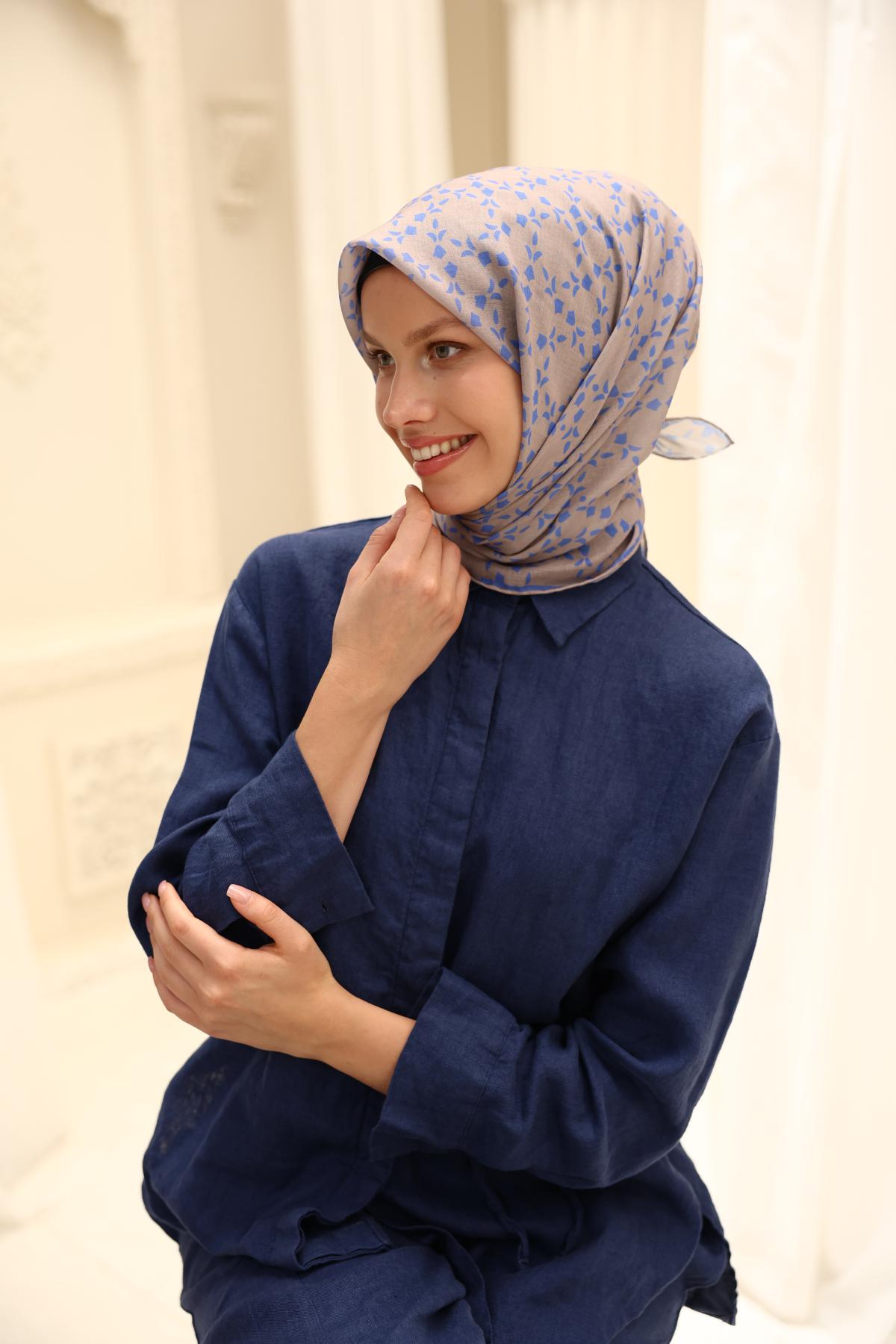 Silk Home Soft Eşarp 73087-21 - İthalesarponline.com