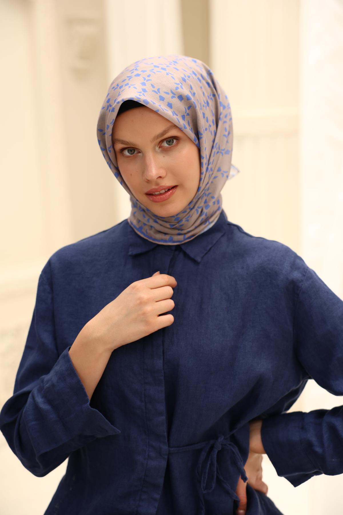 Silk Home Soft Eşarp 73087-21 - İthalesarponline.com